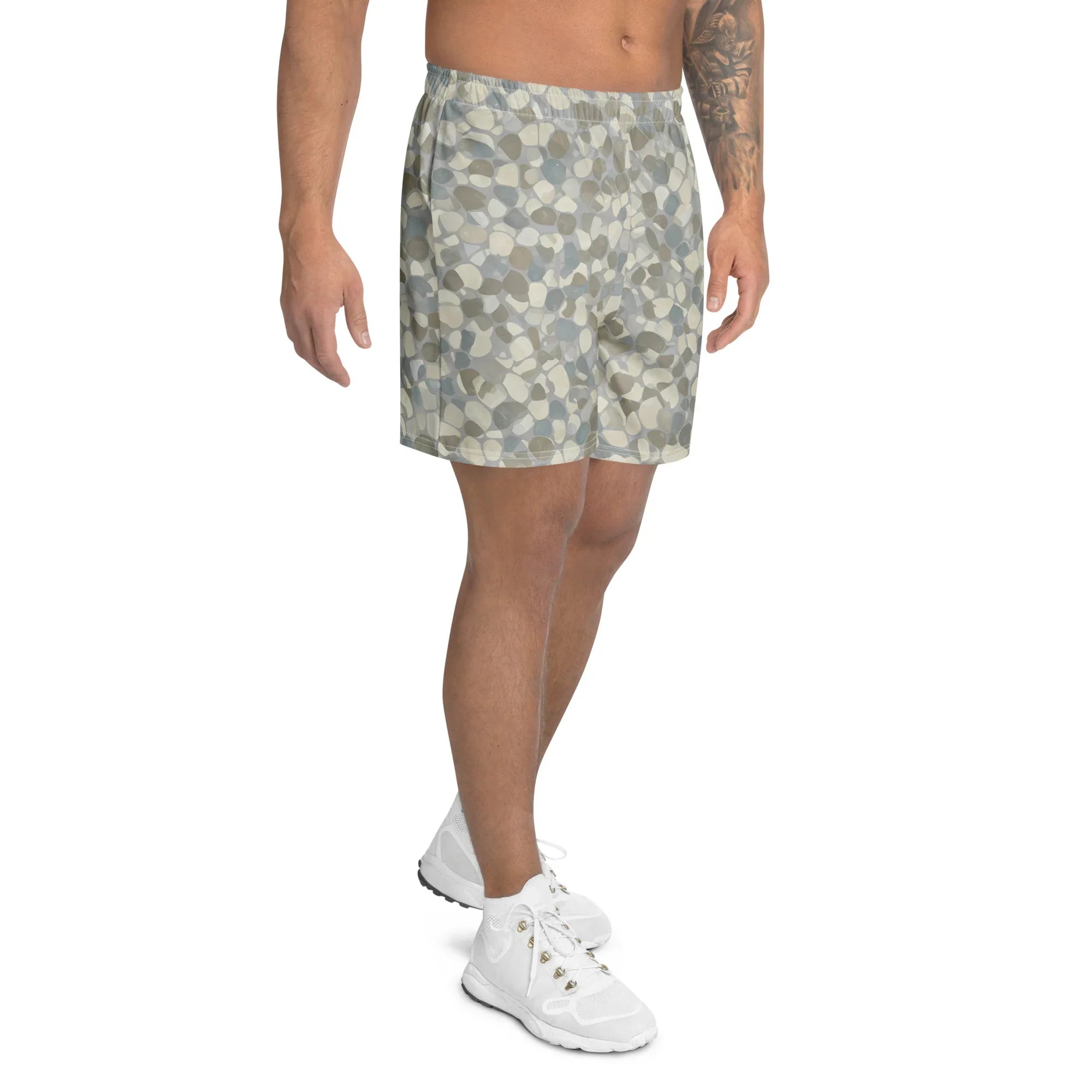 All-Over Print Unisex Athletic Long Shorts - AwRans Clothing