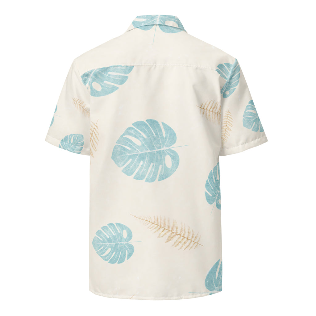 Unisex Button Shirt button shirt AwRans Clothing all-over-print-unisex-button-shirt-white-back-67c4f3c91b077