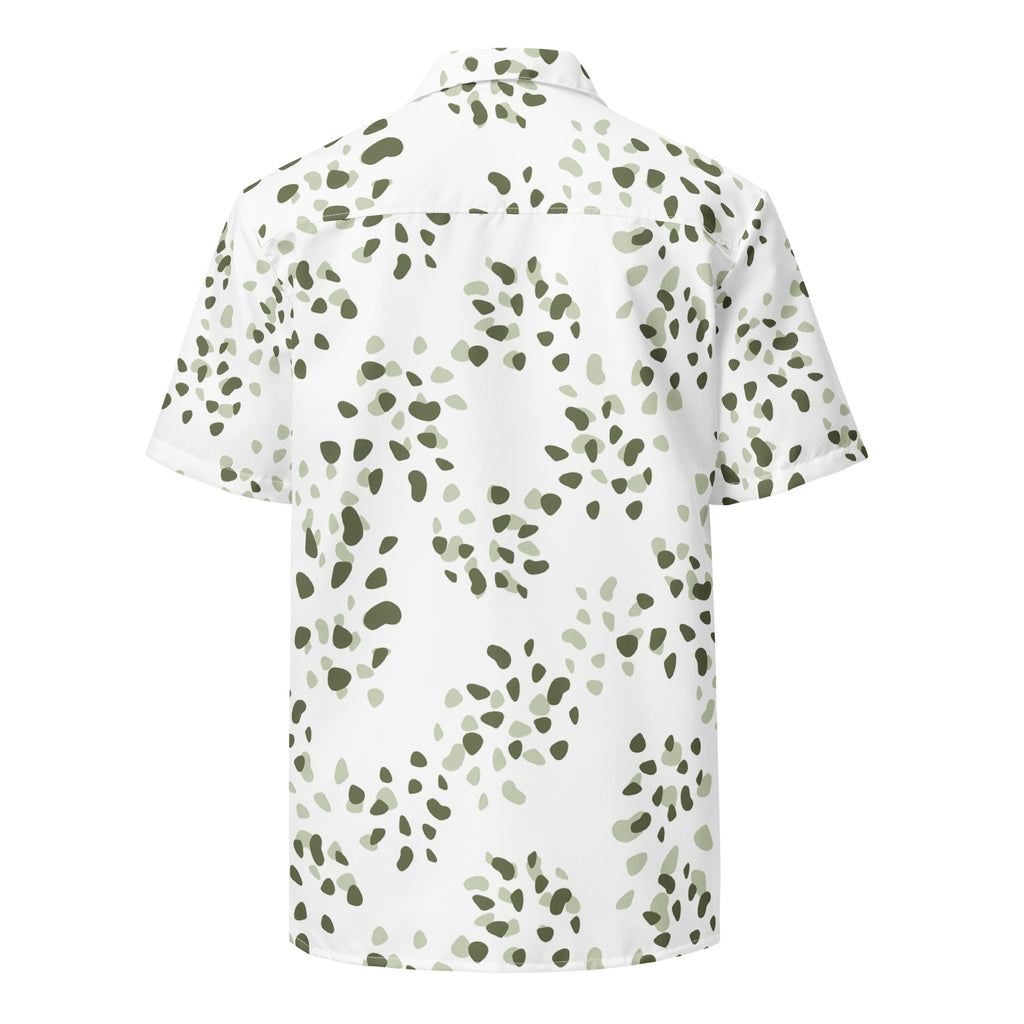 Unisex Button Shirt button shirt AwRans Clothing all-over-print-unisex-button-shirt-white-back-67c4f791422ad