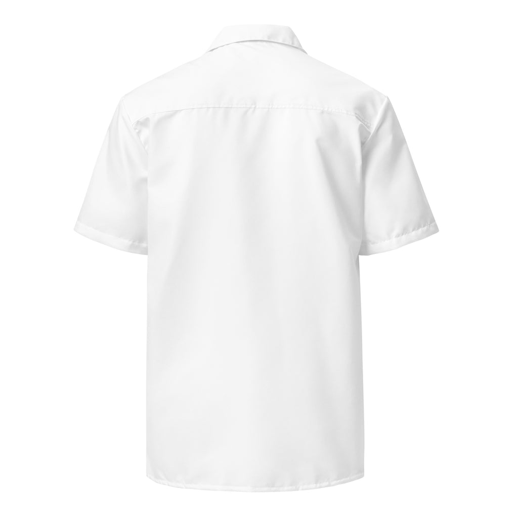 Unisex Button Shirt - White button shirt AwRans Clothing all-over-print-unisex-button-shirt-white-back-67c4f7c6b94bd
