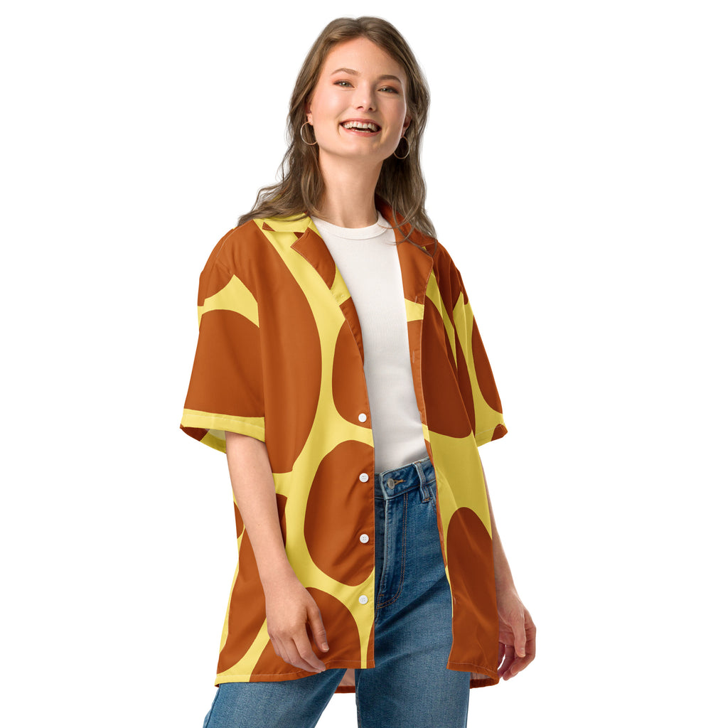 Unisex Button Shirt button shirt AwRans Clothing all-over-print-unisex-button-shirt-white-front-2-67c4f4568ab5f