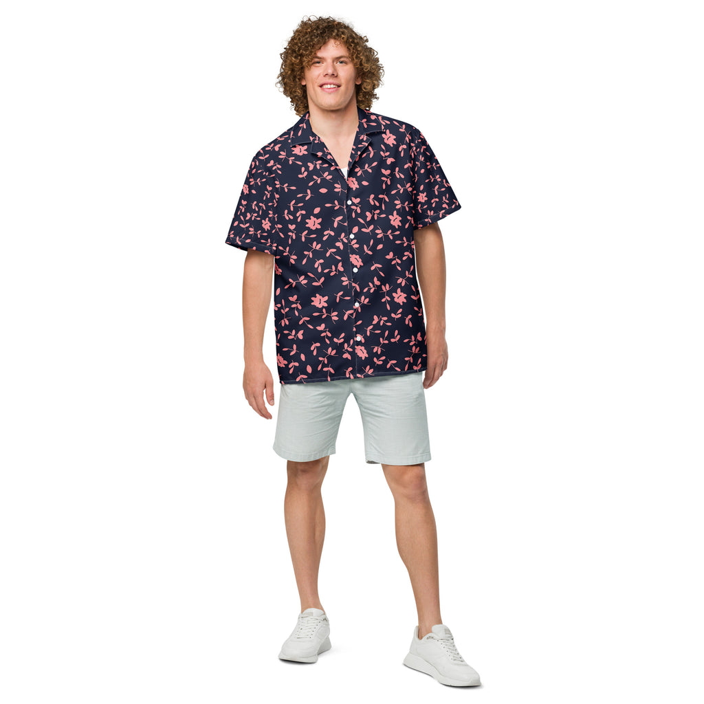 Unisex Button Shirt button shirt AwRans Clothing all-over-print-unisex-button-shirt-white-front-67c4f59b93860