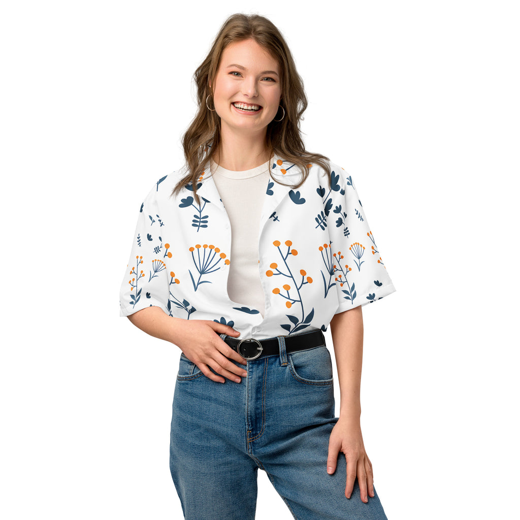 Unisex Button Shirt 6XL button shirt AwRans Clothing all-over-print-unisex-button-shirt-white-front-67c4f656f3b23