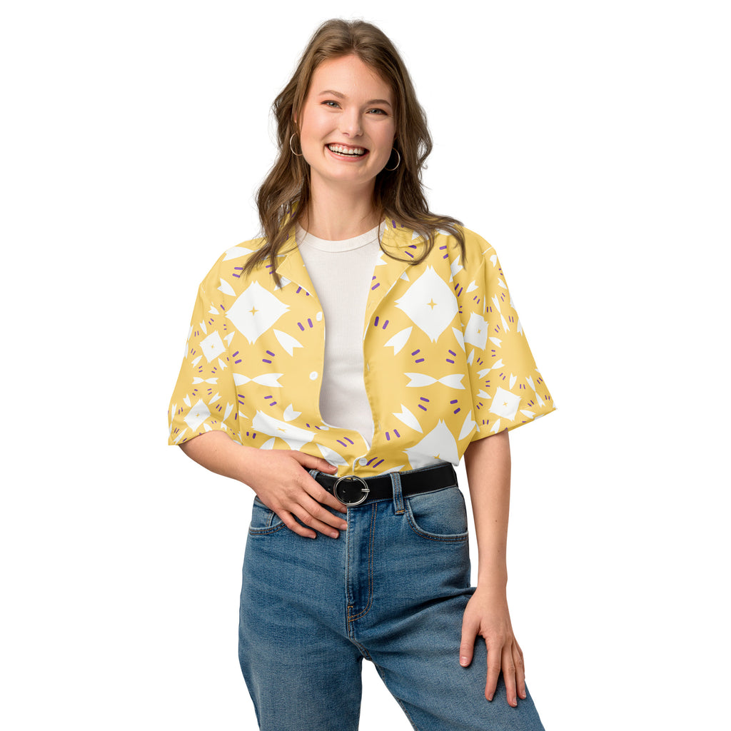 Unisex Button Shirt 6XL button shirt AwRans Clothing all-over-print-unisex-button-shirt-white-front-67c4f71401bcb