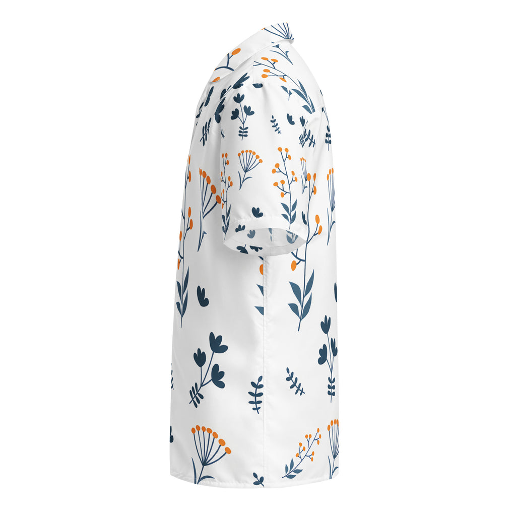 Unisex Button Shirt button shirt AwRans Clothing all-over-print-unisex-button-shirt-white-left-67c4f65700e7f