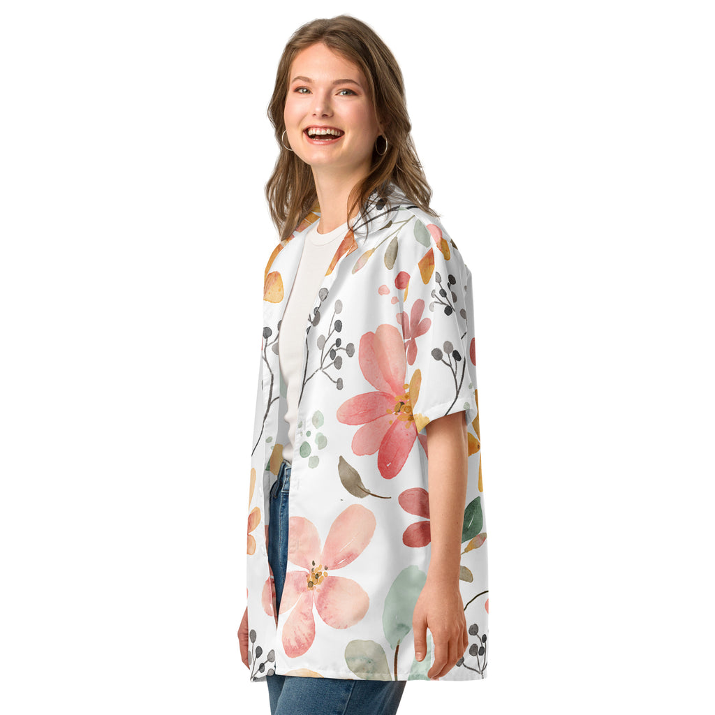 Unisex Button Shirt button shirt AwRans Clothing all-over-print-unisex-button-shirt-white-left-front-67c4f419f025e
