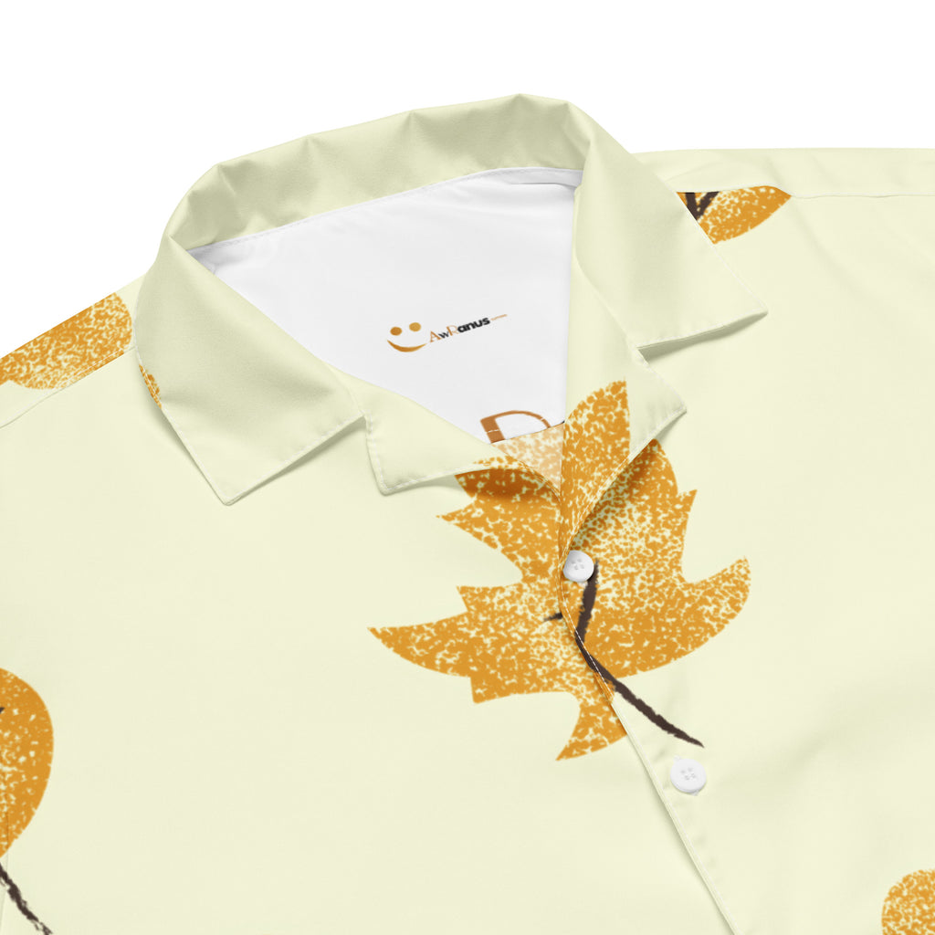 Unisex Button Shirt button shirt AwRans Clothing all-over-print-unisex-button-shirt-white-product-details-67c4f75307f73