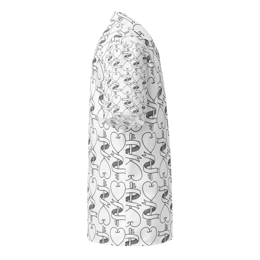 Unisex Button Shirt button shirt AwRans Clothing all-over-print-unisex-button-shirt-white-right-67c4f68ce86d7