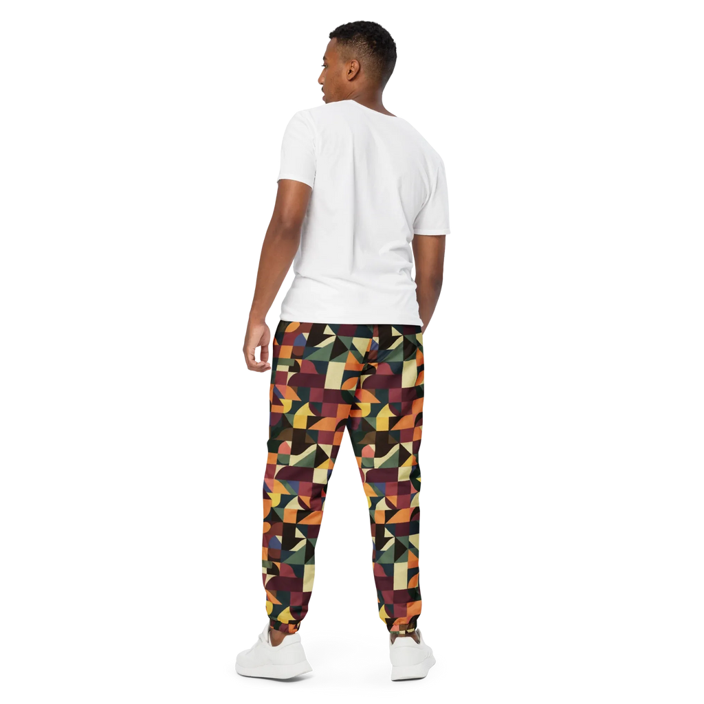 Unisex | Track Pants Track Pants AwRans Clothing all-over-print-unisex-track-pants-black-back-675235e078082