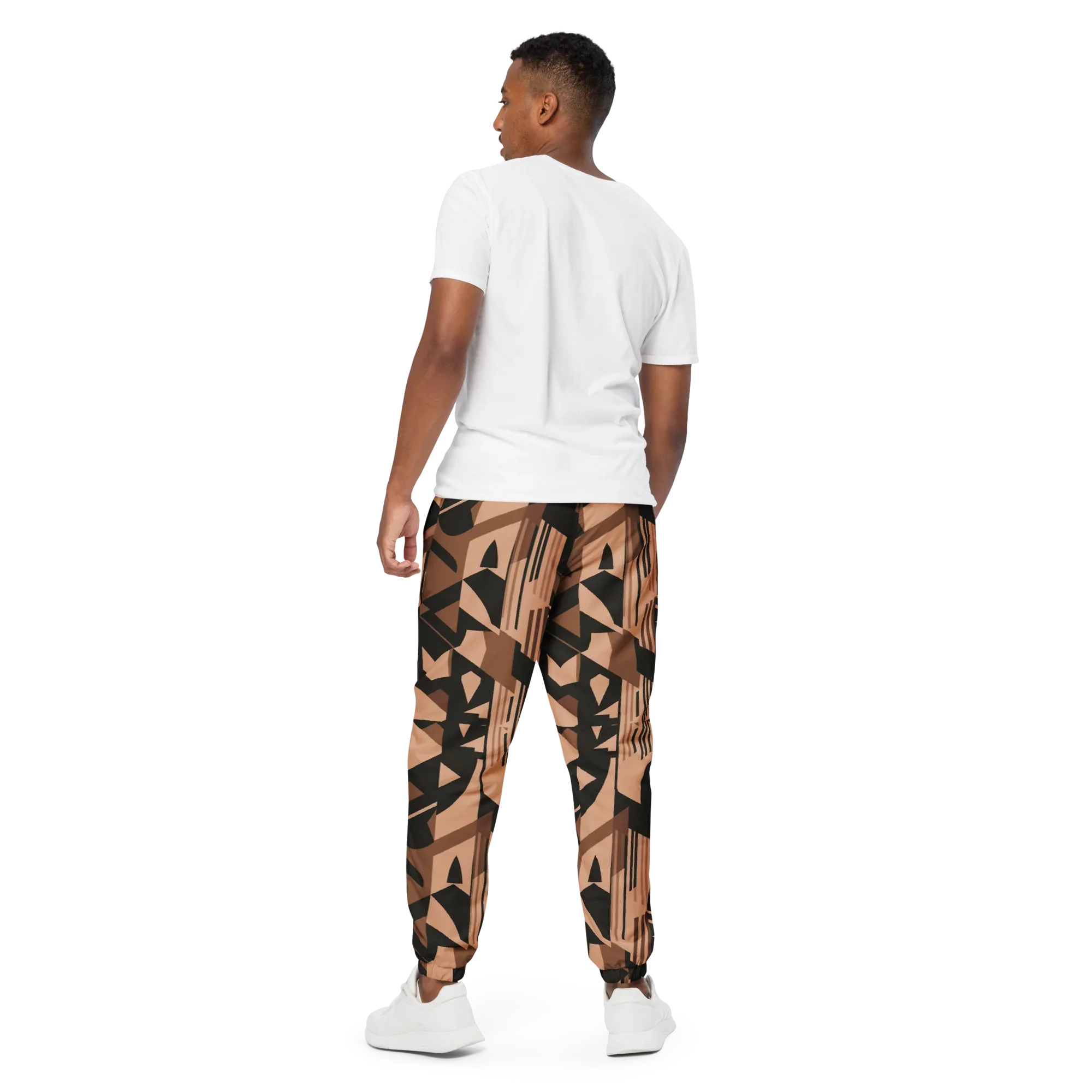 Unisex | Track Pants Track Pants AwRans Clothing all-over-print-unisex-track-pants-black-back-67523928c7762