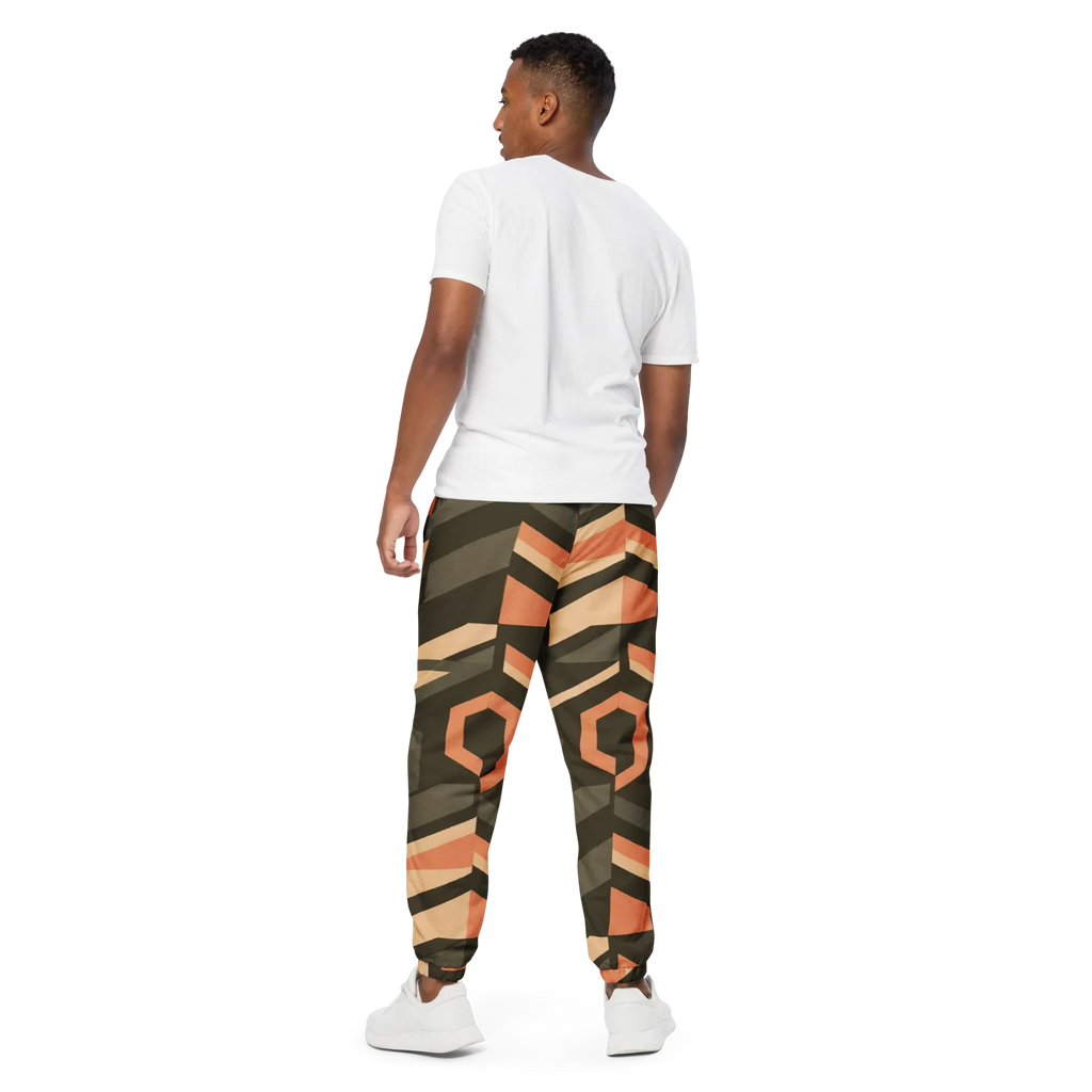 Unisex | Track Pants Track Pants AwRans Clothing all-over-print-unisex-track-pants-black-back-67523b26939e8