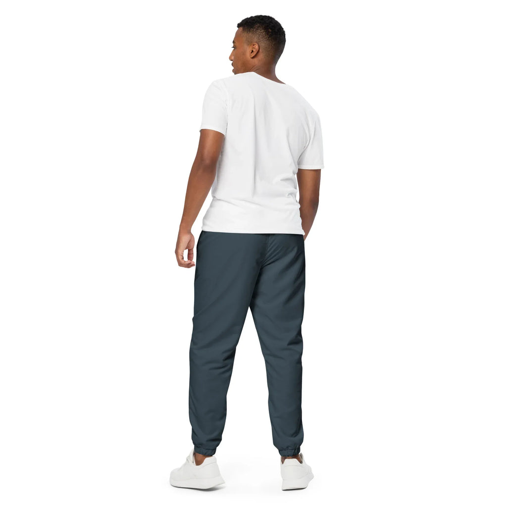 Unisex Track Pants Charcoal Track Pants AwRans Clothing all-over-print-unisex-track-pants-black-back-6790cafeeb537