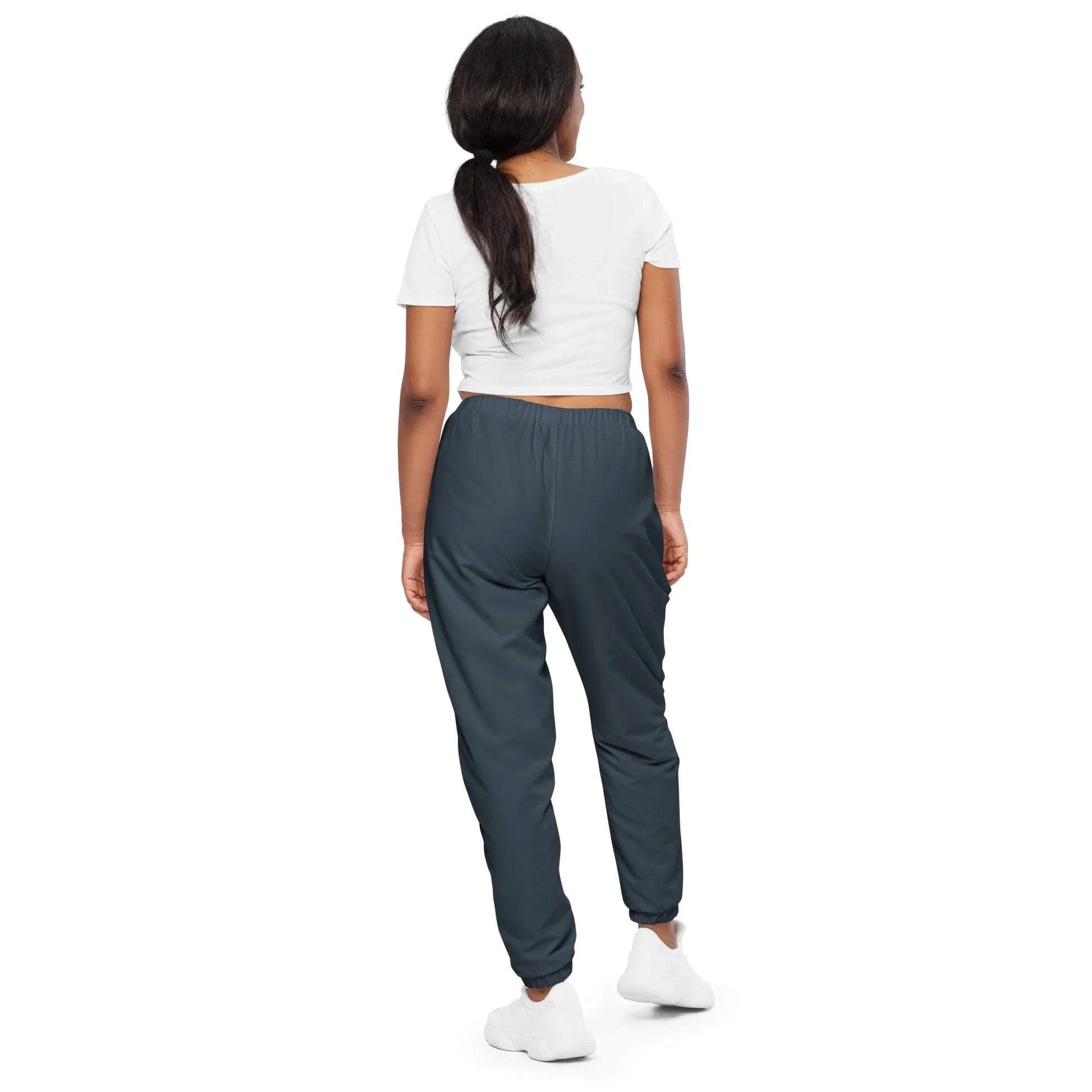 Unisex Track Pants Charcoal - AwRans Clothing