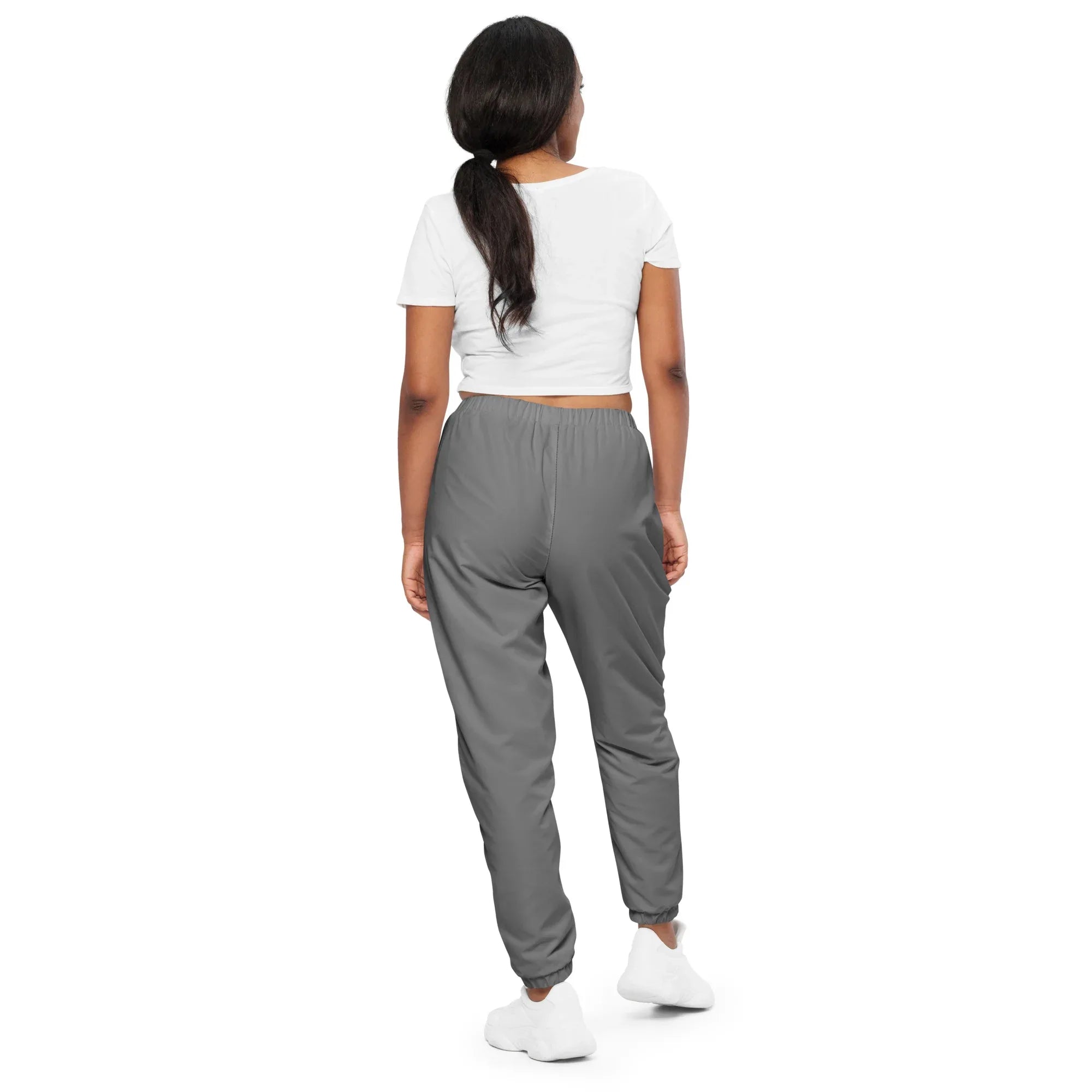 Unisex Track Pants Gray Track Pants AwRans Clothing all-over-print-unisex-track-pants-black-back-6790cb7844abe