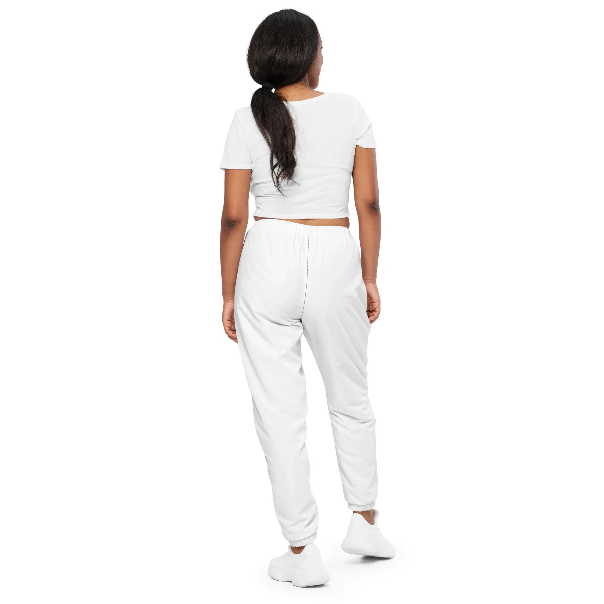 Unisex Track Pants White - AwRans Clothing