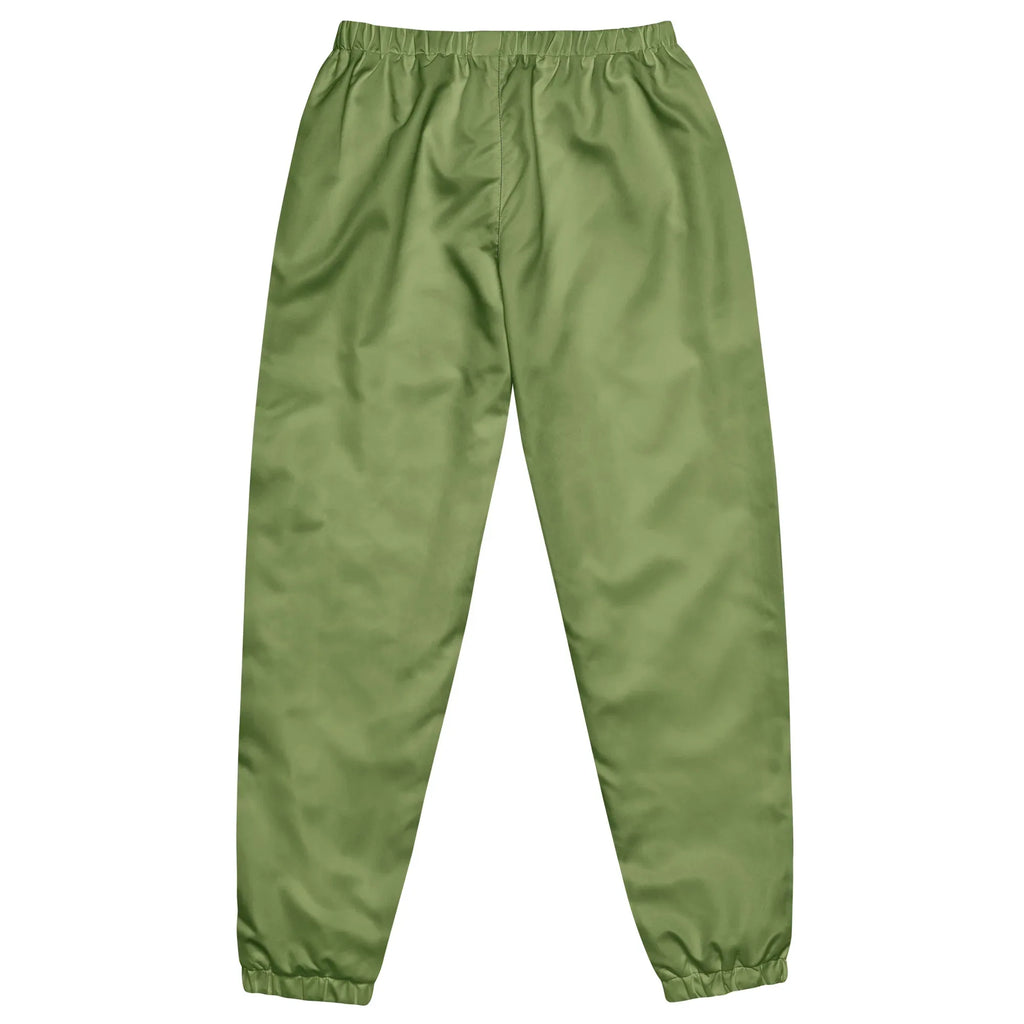 Unisex Track Pants Sage-Green Track Pants AwRans Clothing all-over-print-unisex-track-pants-black-back-6790e95ce21a2