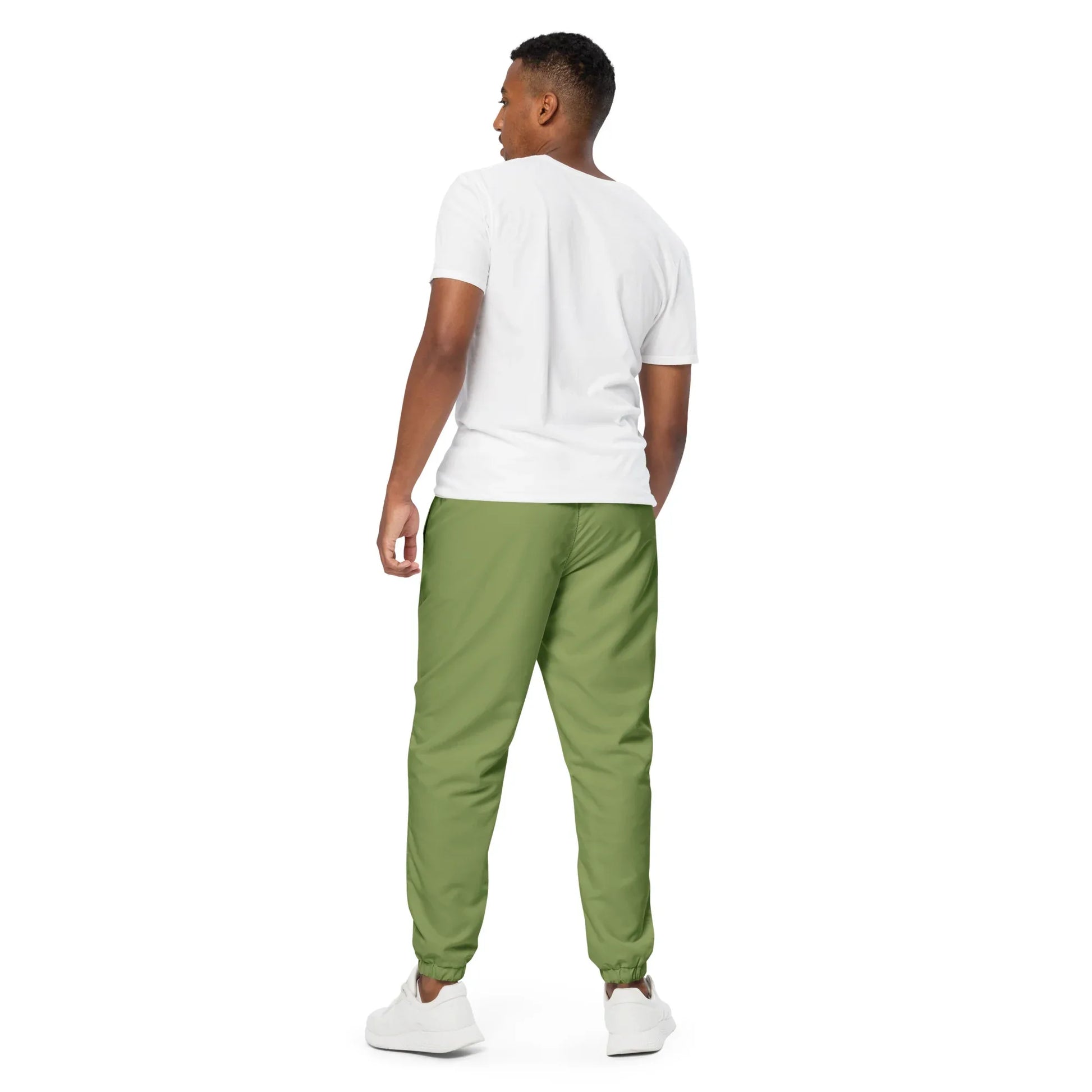 Unisex Track Pants Sage-Green - AwRans Clothing
