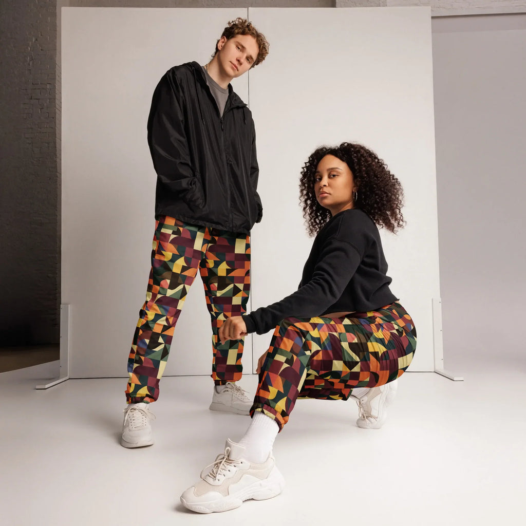 Unisex | Track Pants 3XL Track Pants AwRans Clothing all-over-print-unisex-track-pants-black-front-6752301707fc0