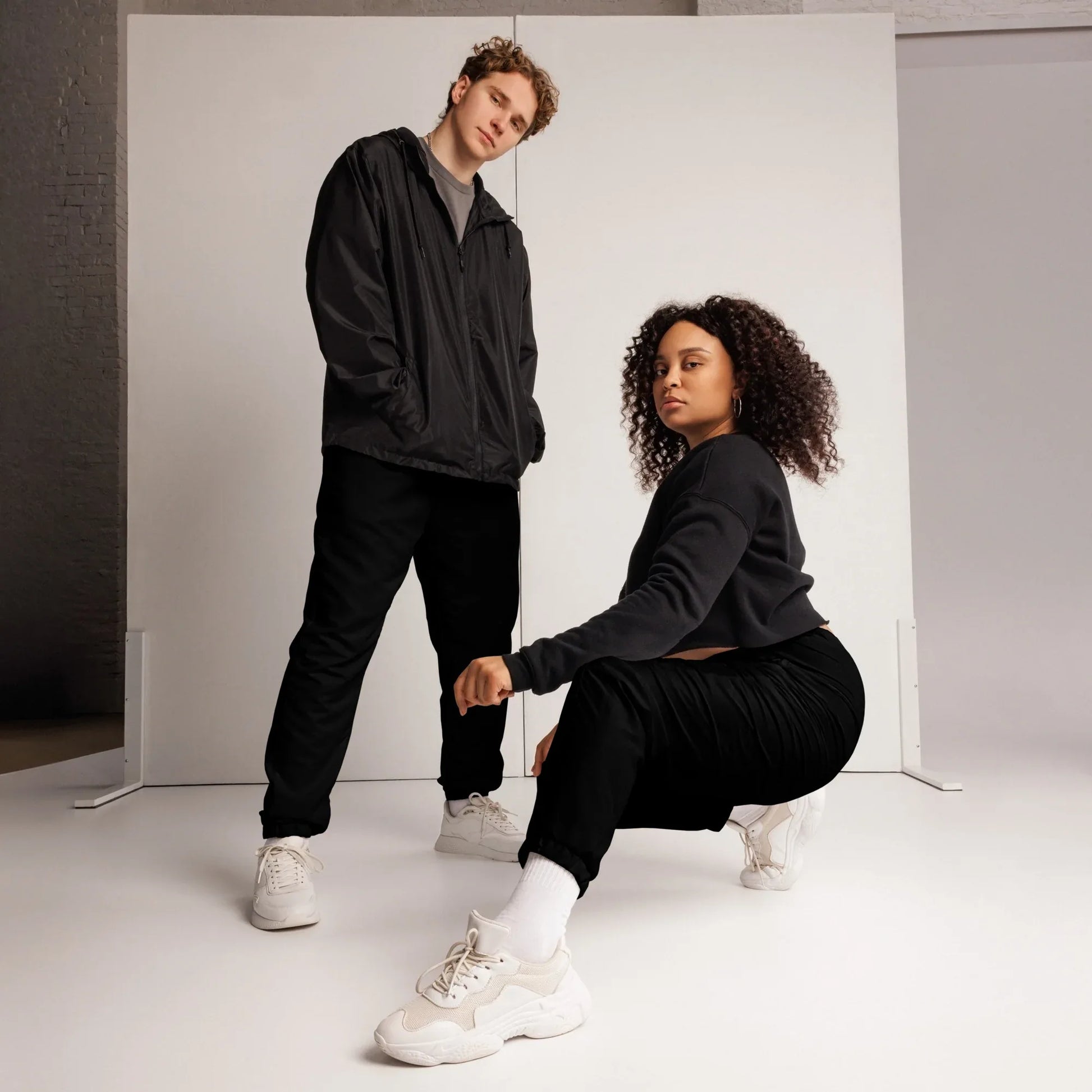 Unisex | Black Track Pants - AwRans Clothing