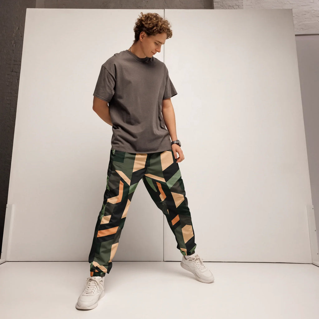 Unisex | Track Pants Track Pants AwRans Clothing all-over-print-unisex-track-pants-black-front-675233df3a4dd