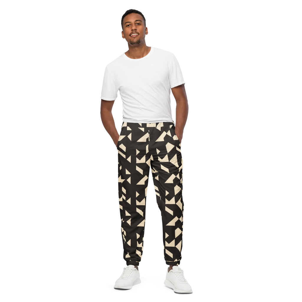 Unisex | Track Pants Track Pants AwRans Clothing all-over-print-unisex-track-pants-black-front-67523490310e7
