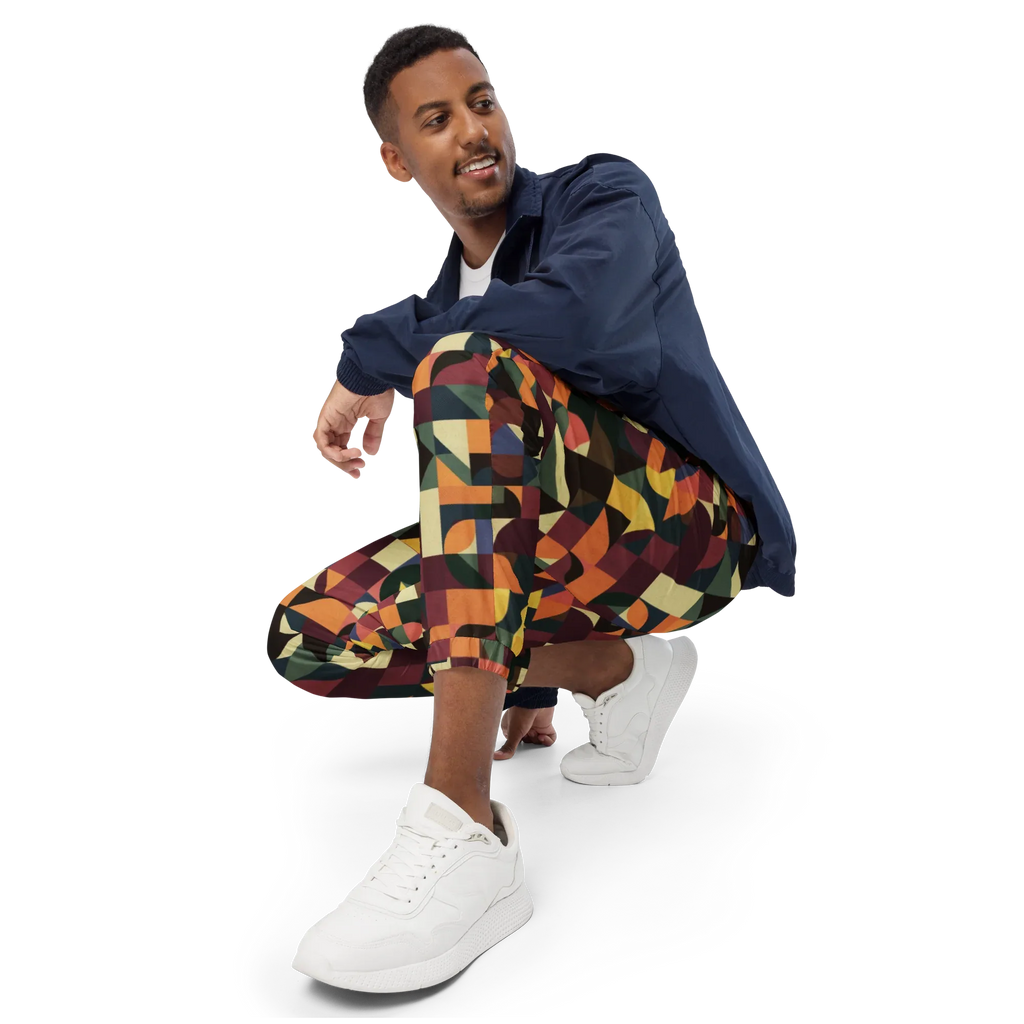 Unisex | Track Pants Track Pants AwRans Clothing all-over-print-unisex-track-pants-black-front-675235e077eab