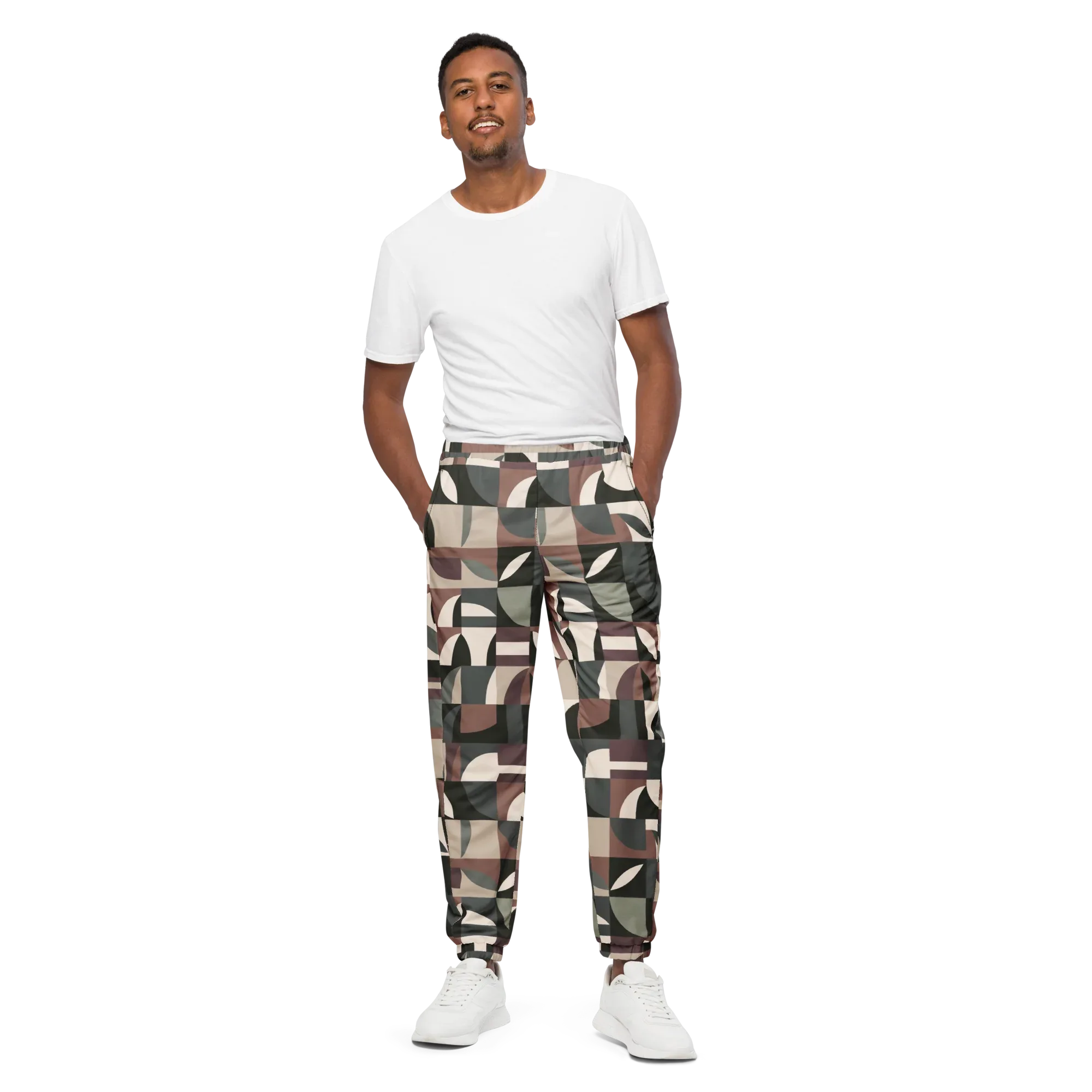 Unisex | Track Pants Track Pants AwRans Clothing all-over-print-unisex-track-pants-black-front-67523744ccfc6