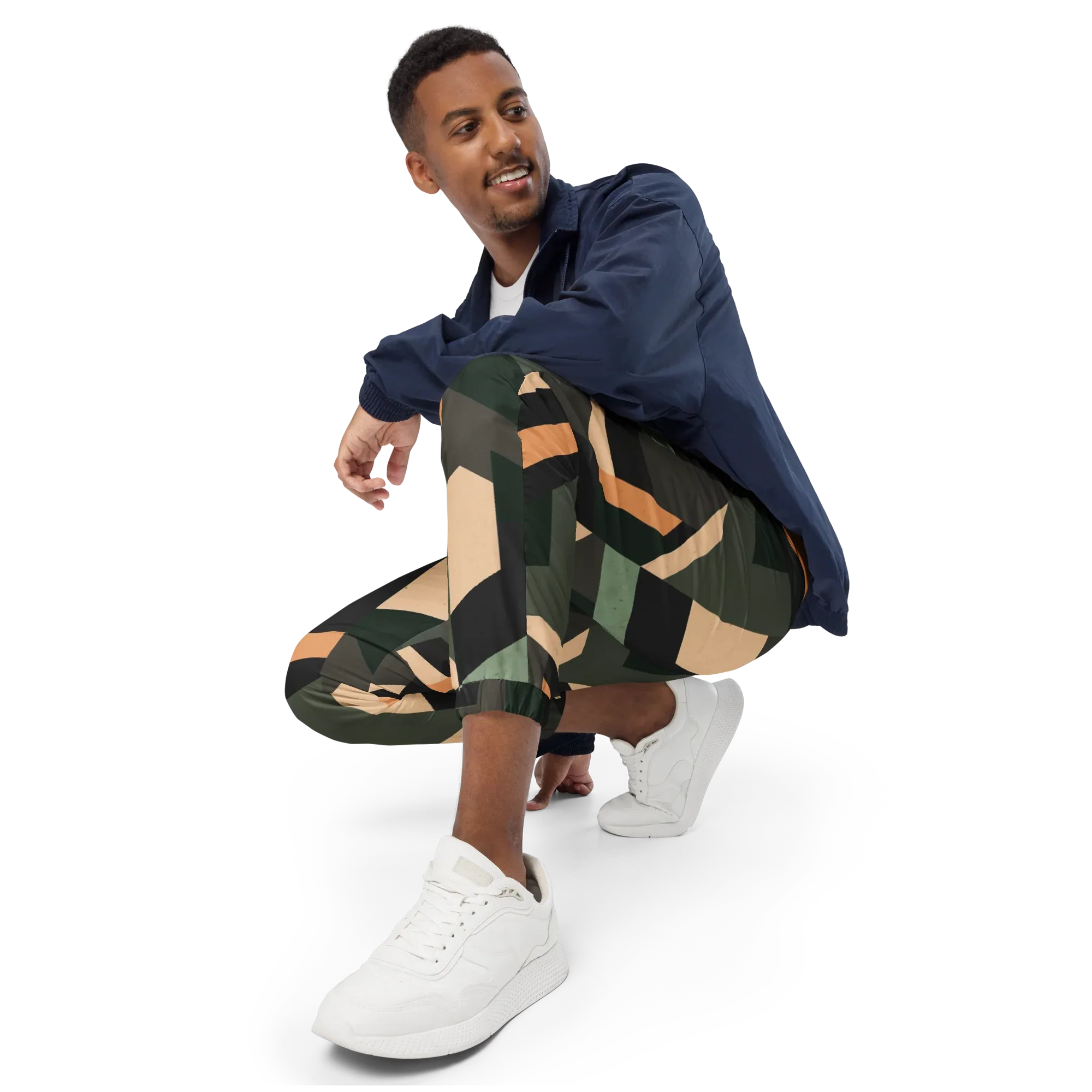 Unisex | Track Pants Track Pants AwRans Clothing all-over-print-unisex-track-pants-black-front-67523aeb8a2b2