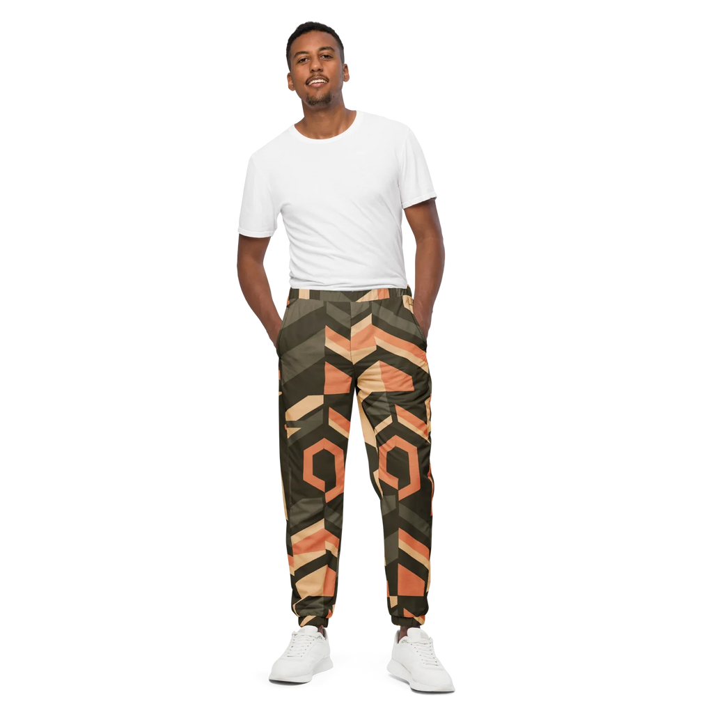 Unisex | Track Pants Track Pants AwRans Clothing all-over-print-unisex-track-pants-black-front-67523b2693704