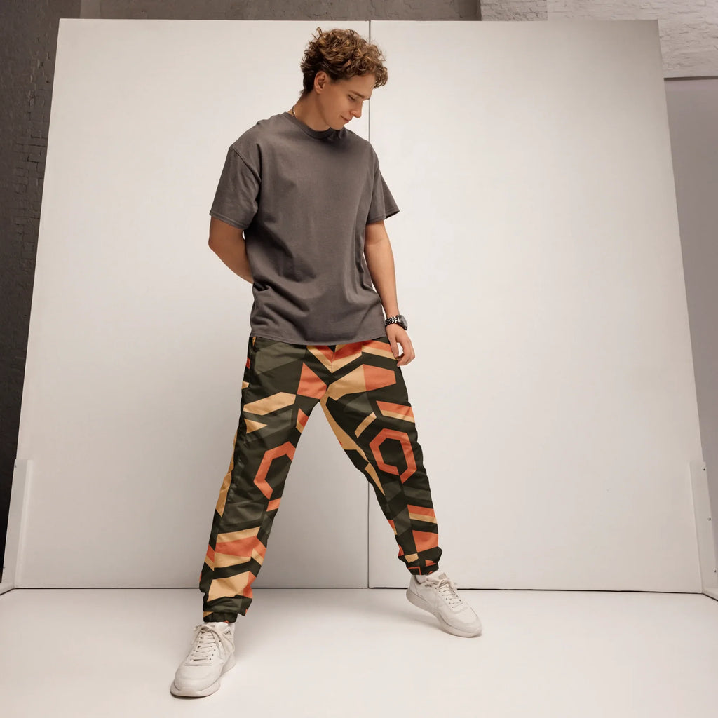 Unisex | Track Pants Track Pants AwRans Clothing all-over-print-unisex-track-pants-black-front-67523b26938e8