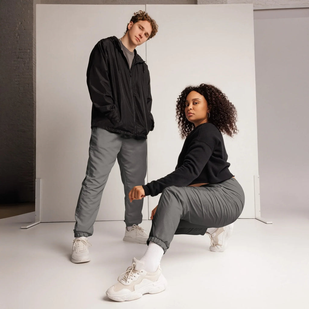 Unisex Track Pants Gray 3XL Track Pants AwRans Clothing all-over-print-unisex-track-pants-black-front-6790cb7843fa9