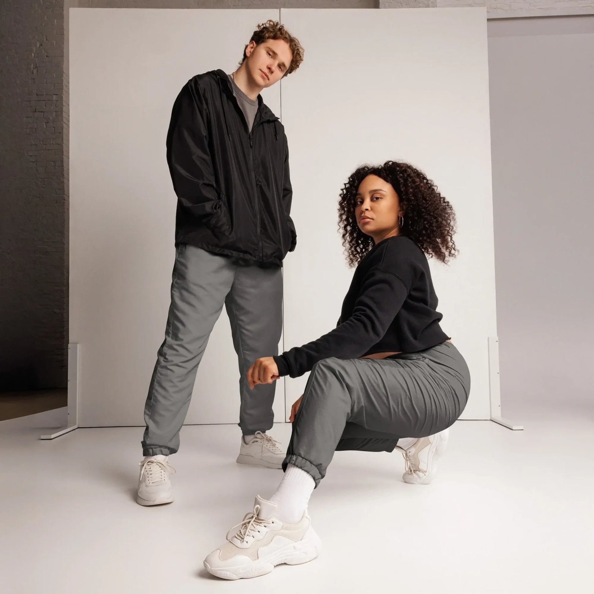Unisex Track Pants Gray - AwRans Clothing