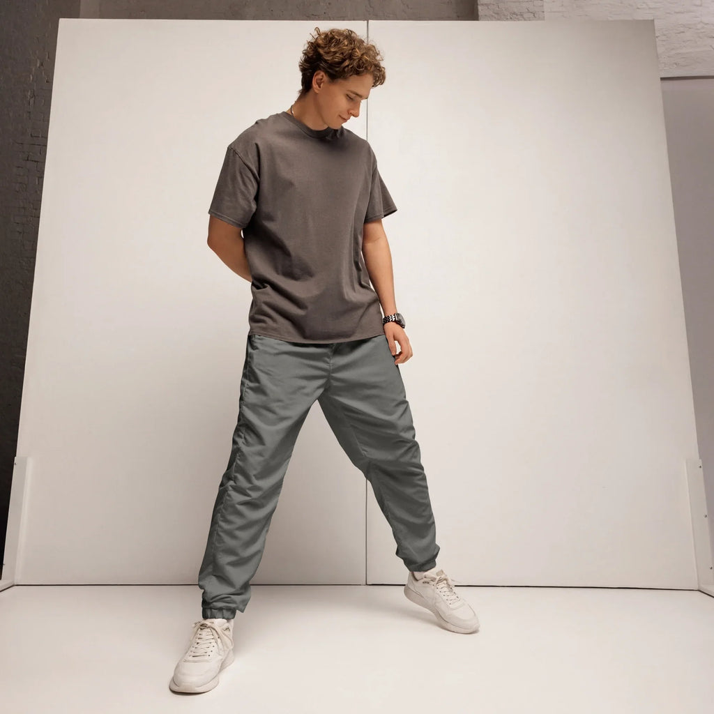 Unisex Track Pants Smoke Track Pants AwRans Clothing all-over-print-unisex-track-pants-black-front-6790e8a6c27a7