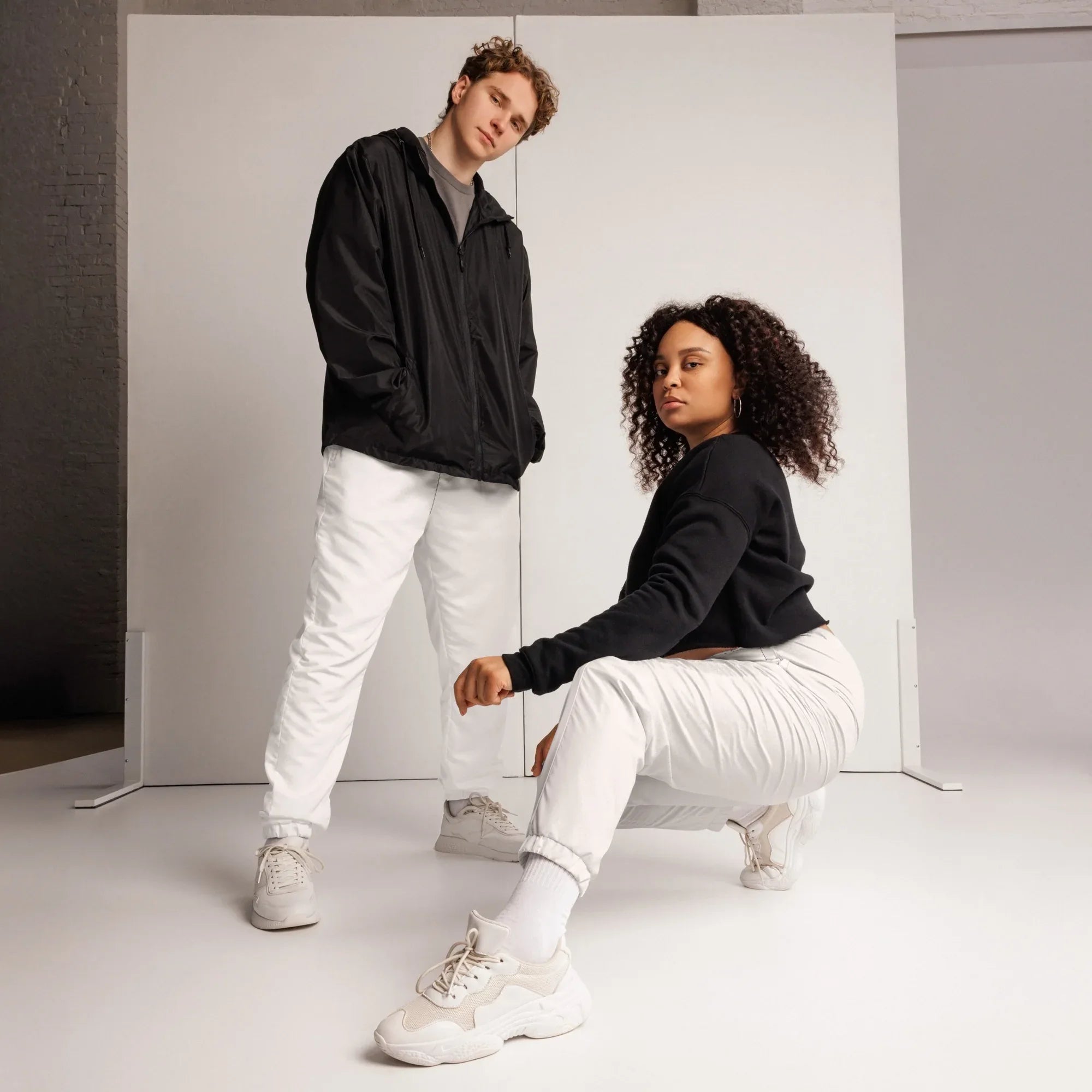 Unisex Track Pants White - AwRans Clothing