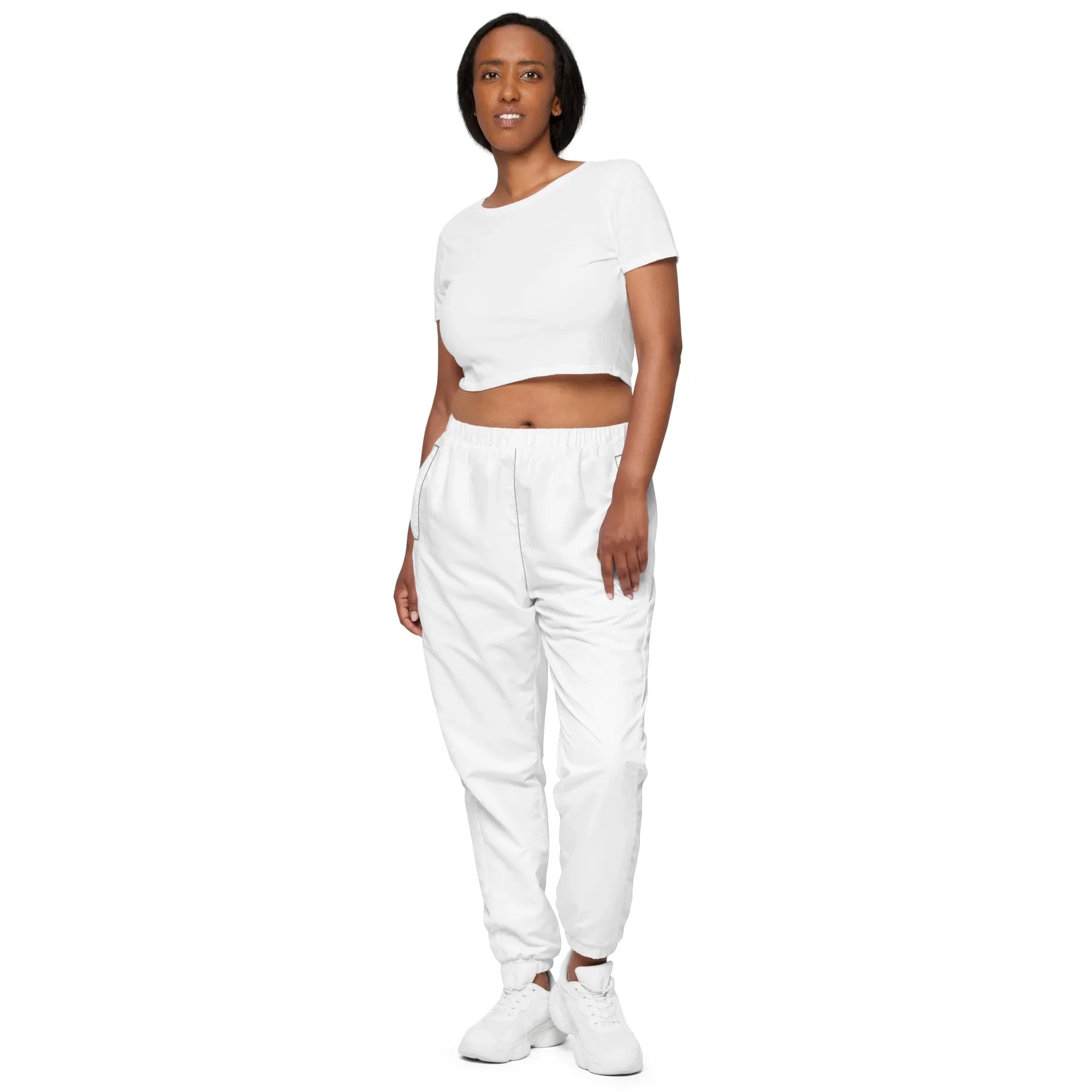 Unisex Track Pants White Track Pants AwRans Clothing all-over-print-unisex-track-pants-black-front-6790e8e0637c0