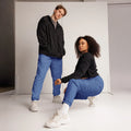 Unisex Track Pants Glaucous 3XL Track Pants AwRans Clothing all-over-print-unisex-track-pants-black-front-6790ea8ce78ec