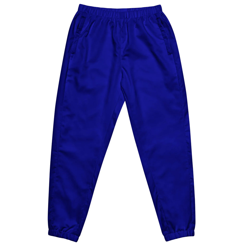 Unisex Track Pants Dark-Blue Track Pants AwRans Clothing all-over-print-unisex-track-pants-black-front-6790eabeb34cb