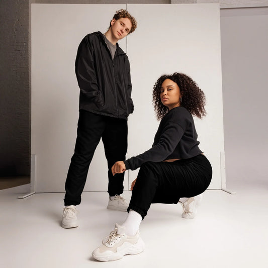 Unisex Track Pants BLACK - AwRans Clothing