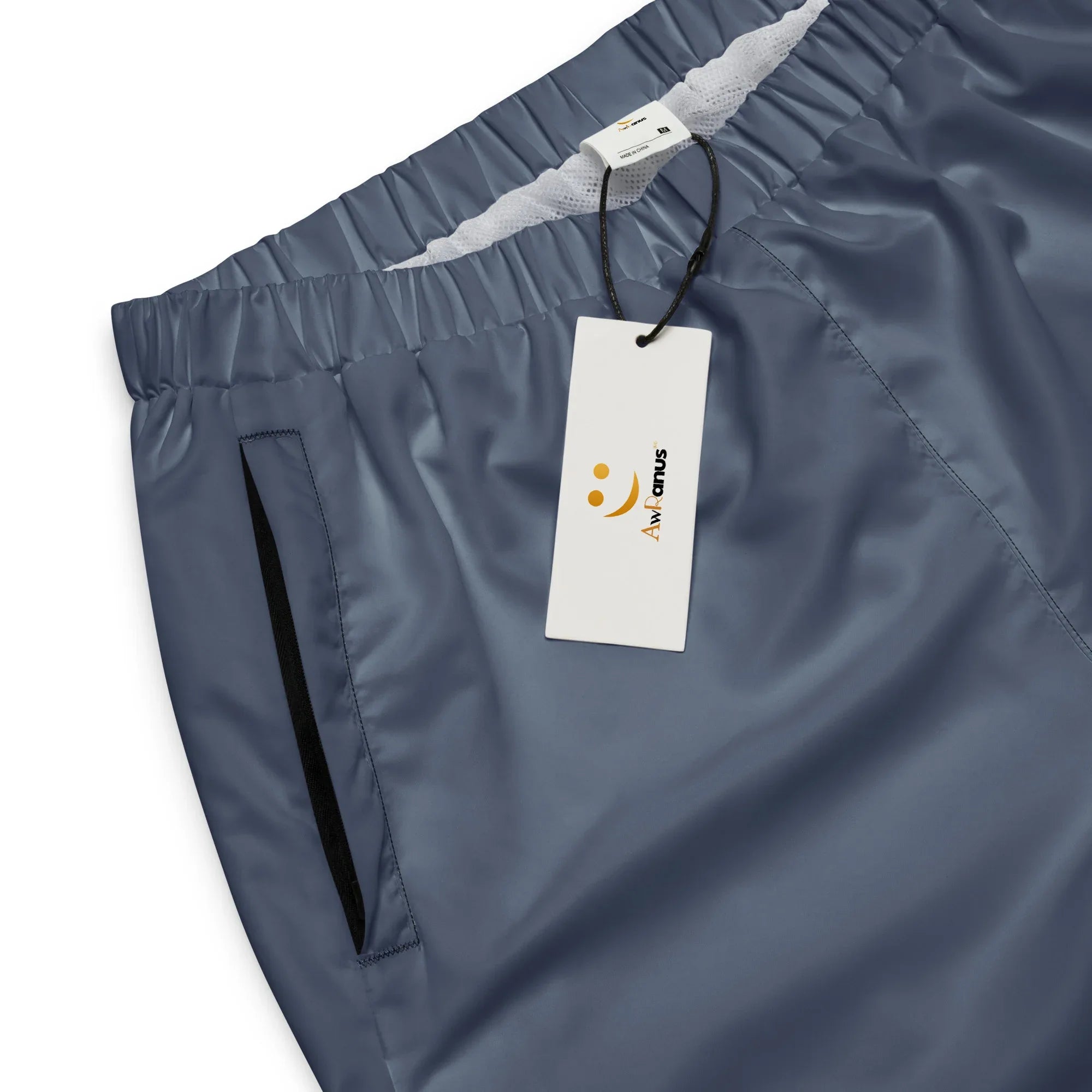 Unisex Track Pants Slate-Gray - AwRans Clothing