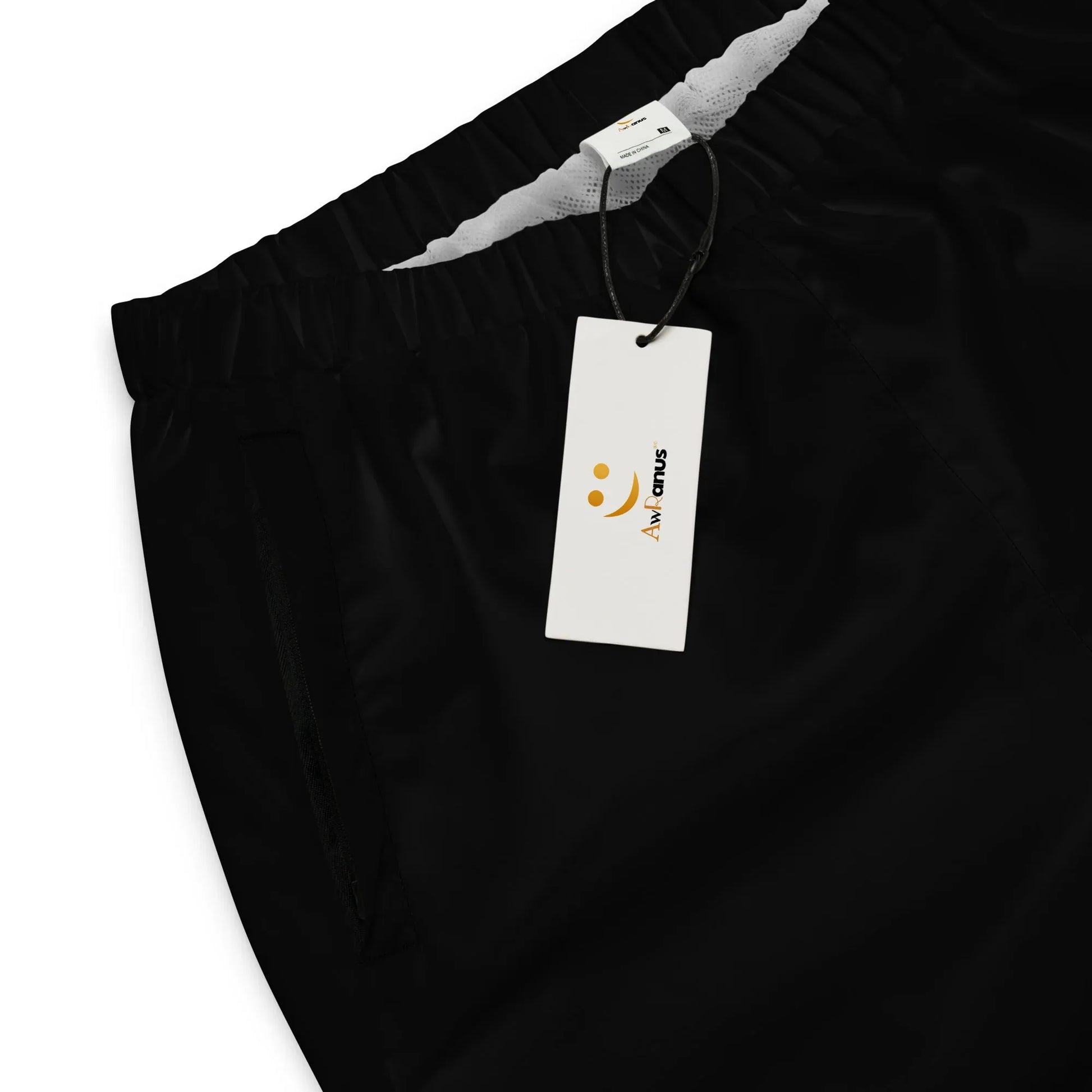 Unisex Track Pants BLACK - AwRans Clothing