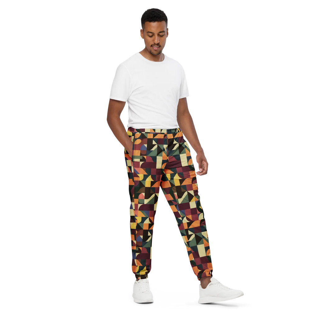 Unisex | Track Pants Track Pants AwRans Clothing all-over-print-unisex-track-pants-black-right-front-675235e077df4