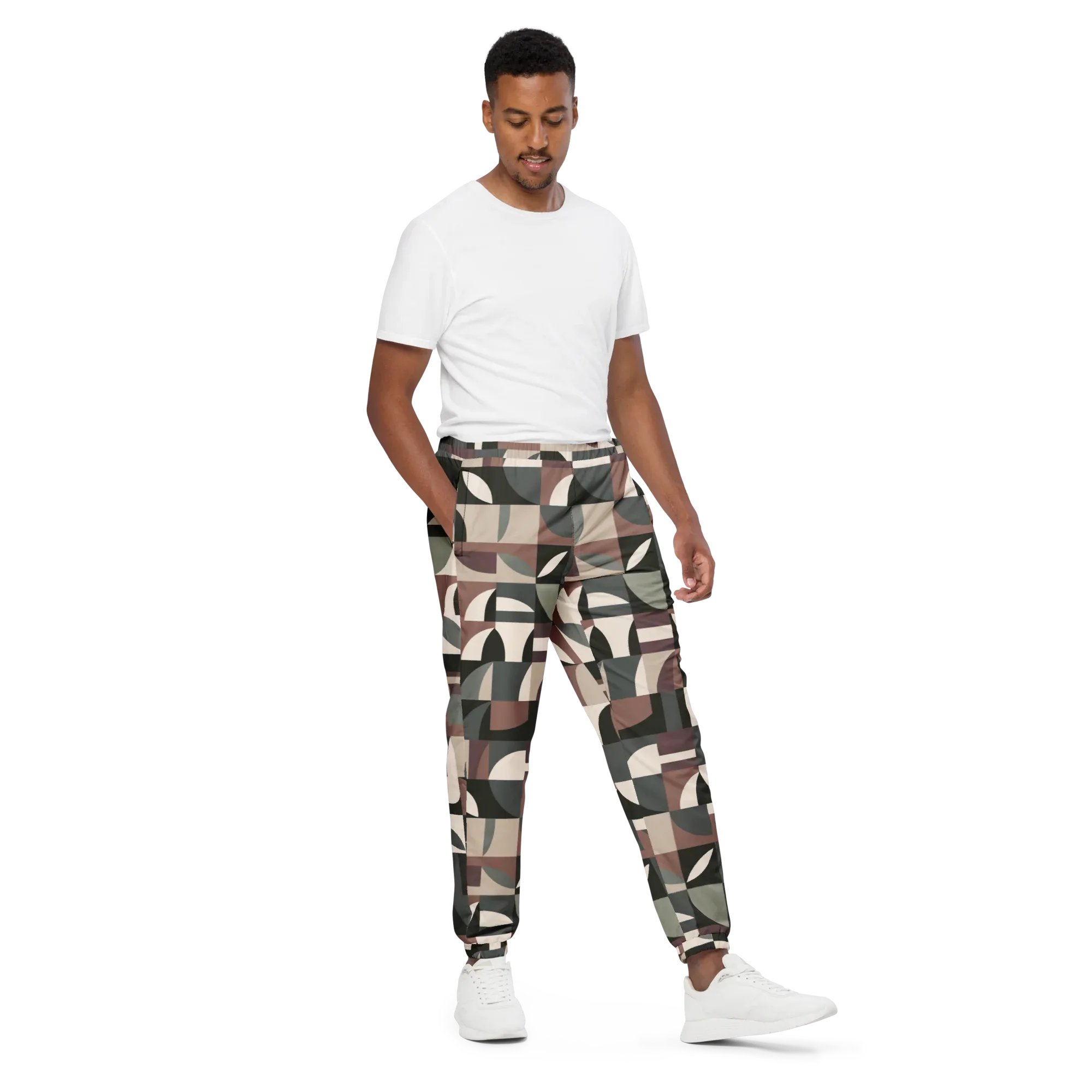 Unisex | Track Pants Track Pants AwRans Clothing all-over-print-unisex-track-pants-black-right-front-67523744cd0d9