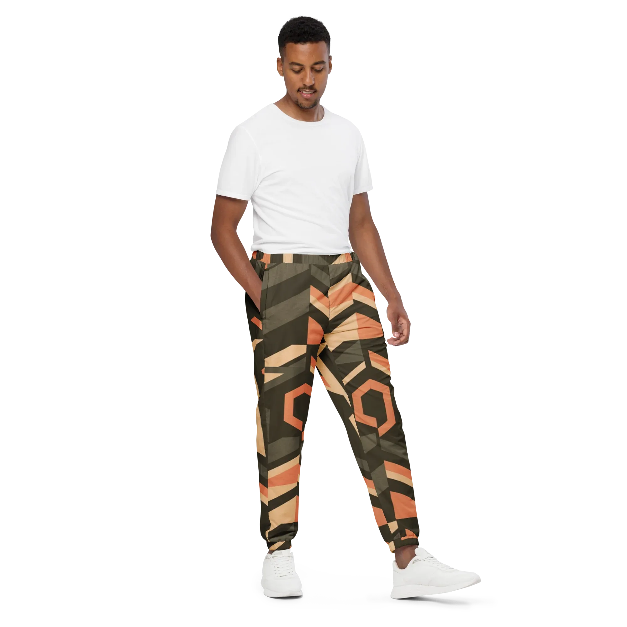 Unisex | Track Pants Track Pants AwRans Clothing all-over-print-unisex-track-pants-black-right-front-67523b26937fc
