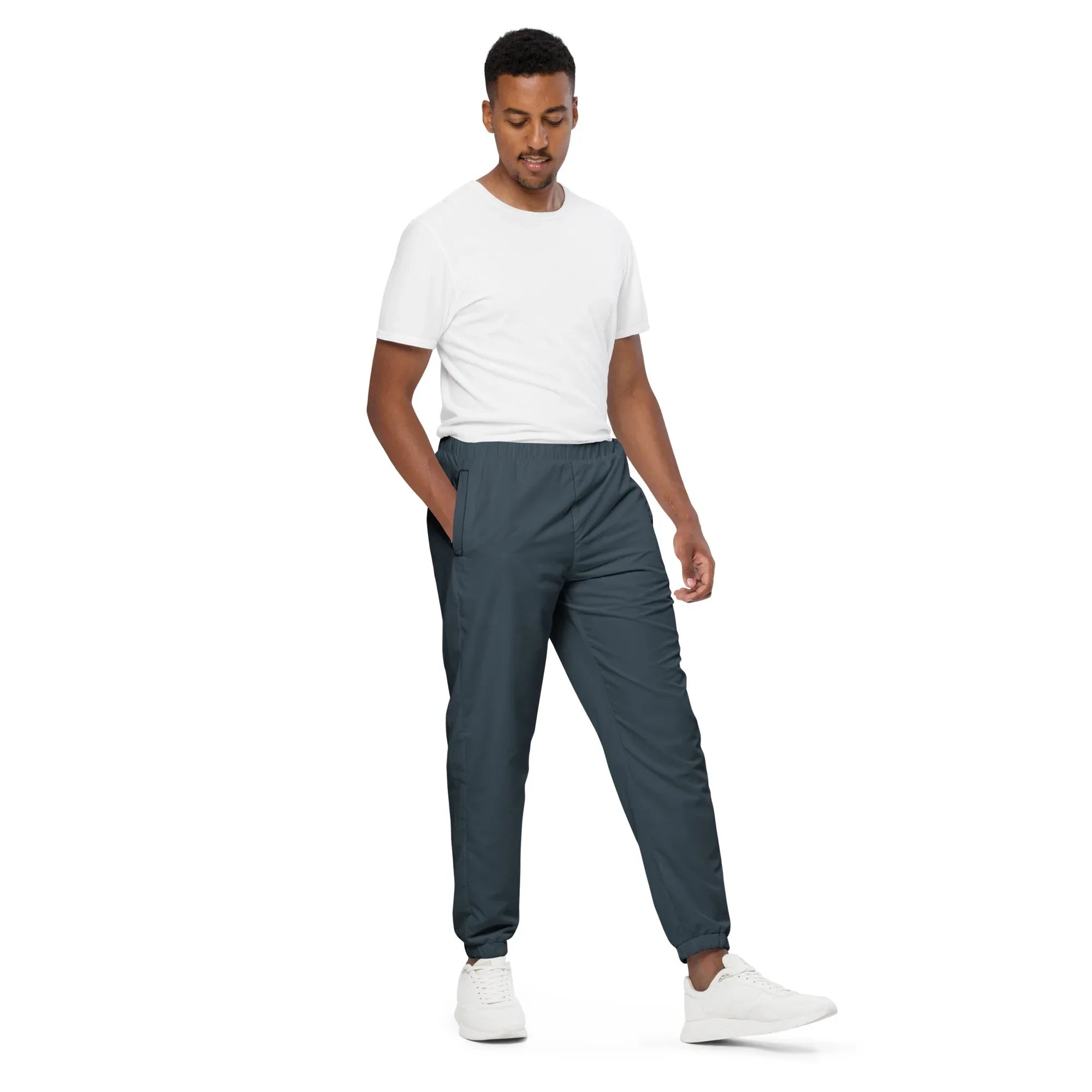 Unisex Track Pants Charcoal - AwRans Clothing