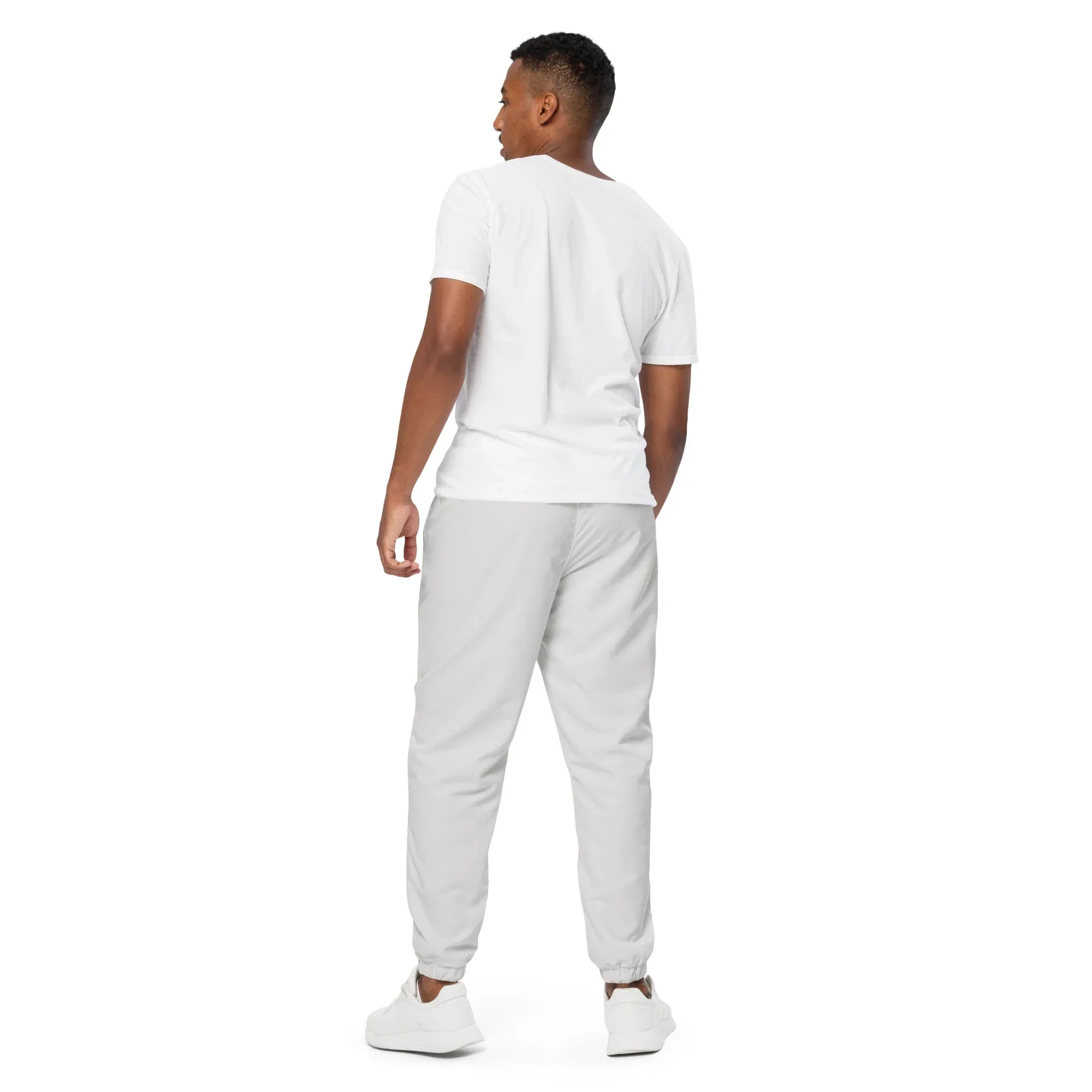 Unisex Track Pants Platinum Track Pants AwRans Clothing all-over-print-unisex-track-pants-white-back-6790cbc608723