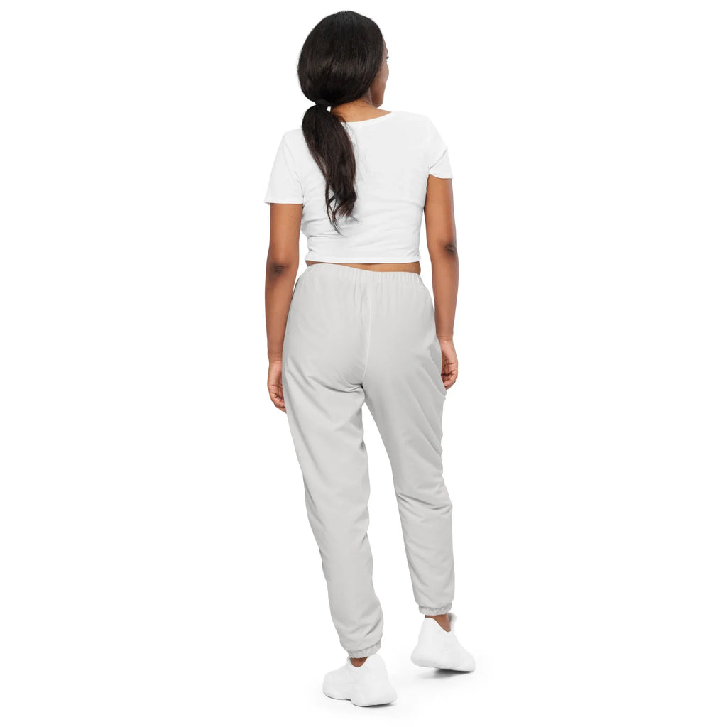 Unisex Track Pants Platinum Track Pants AwRans Clothing all-over-print-unisex-track-pants-white-back-6790cbc60882c