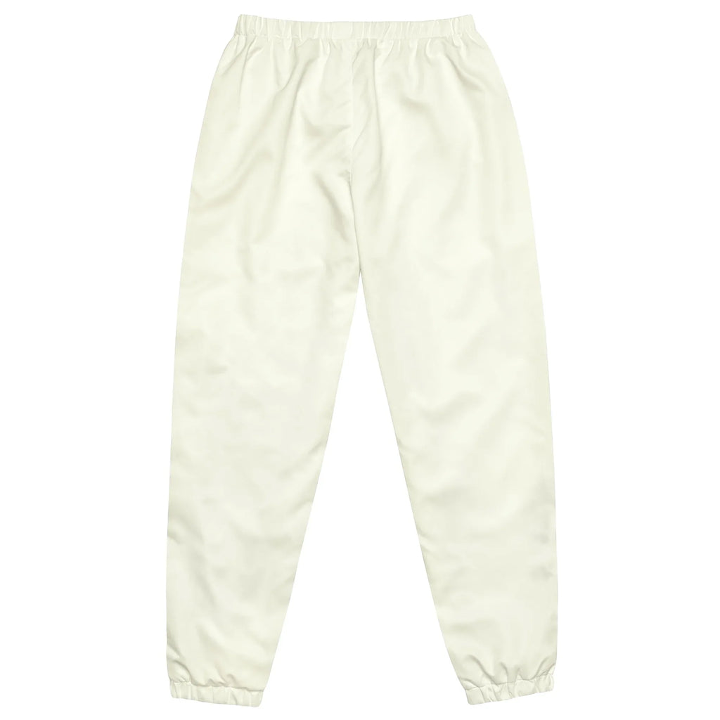Unisex Track Pants Ivory Track Pants AwRans Clothing all-over-print-unisex-track-pants-white-back-6790da70eca6f
