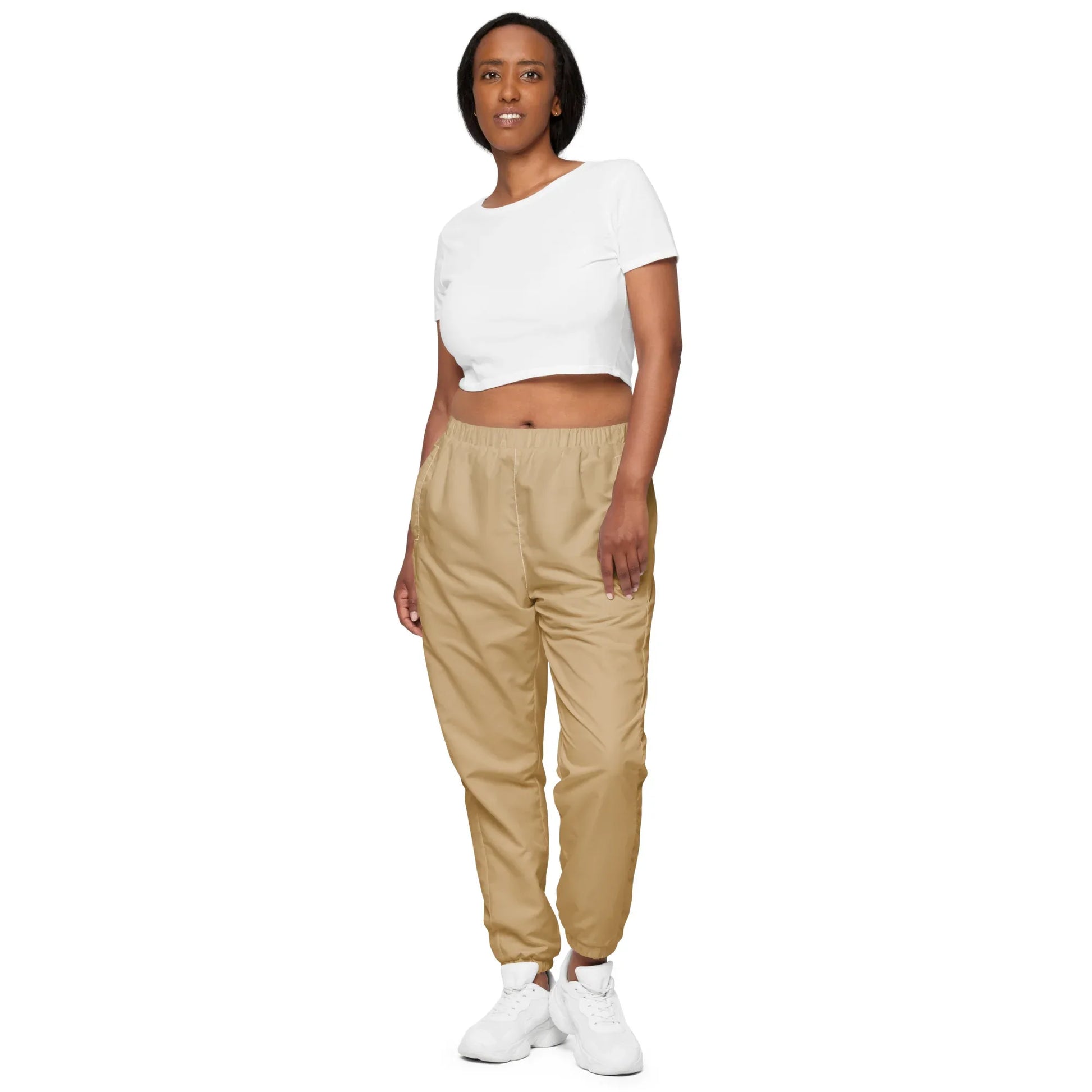 Unisex Track Pants Tan - AwRans Clothing