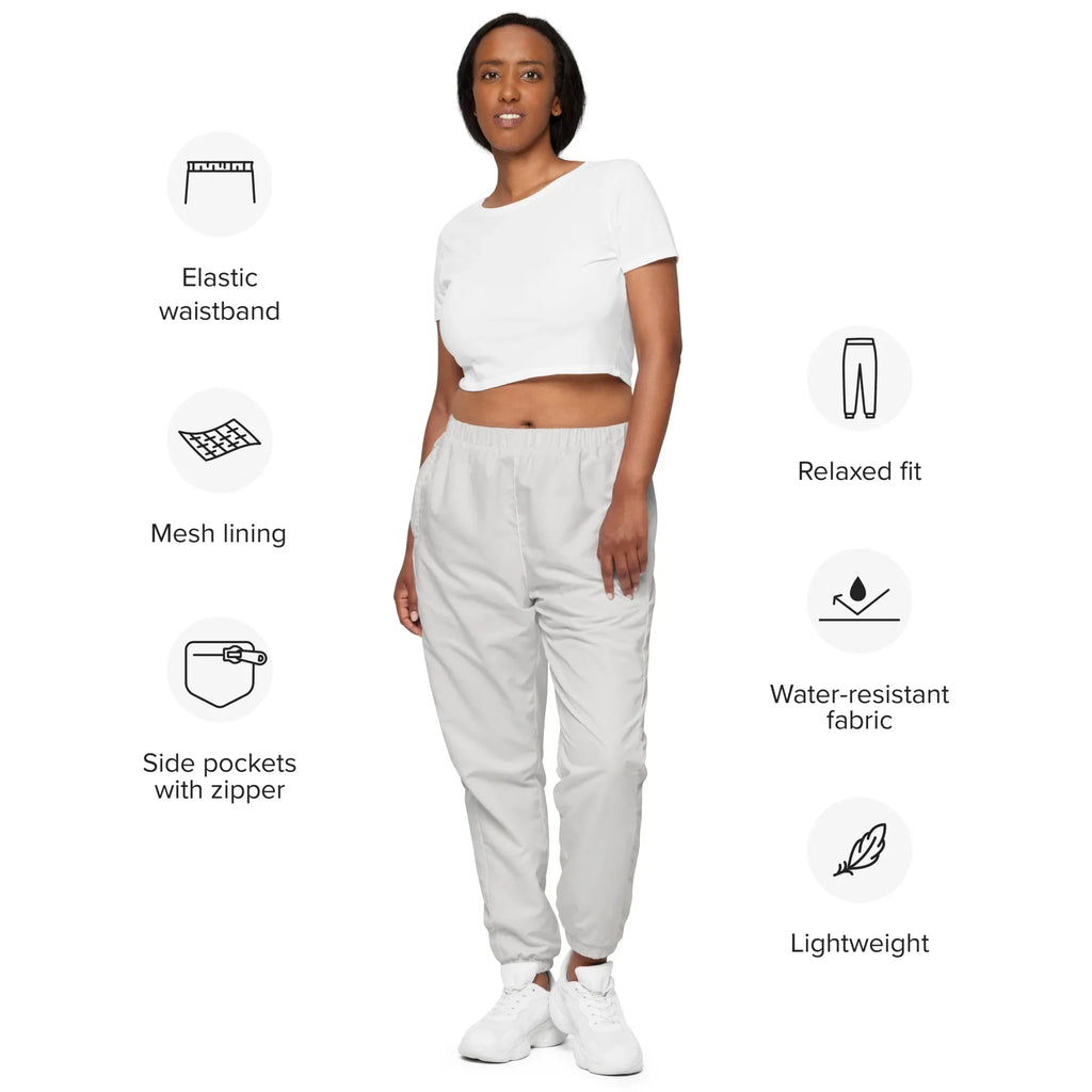 Unisex Track Pants Platinum Track Pants AwRans Clothing all-over-print-unisex-track-pants-white-front-6790cbc6089b6