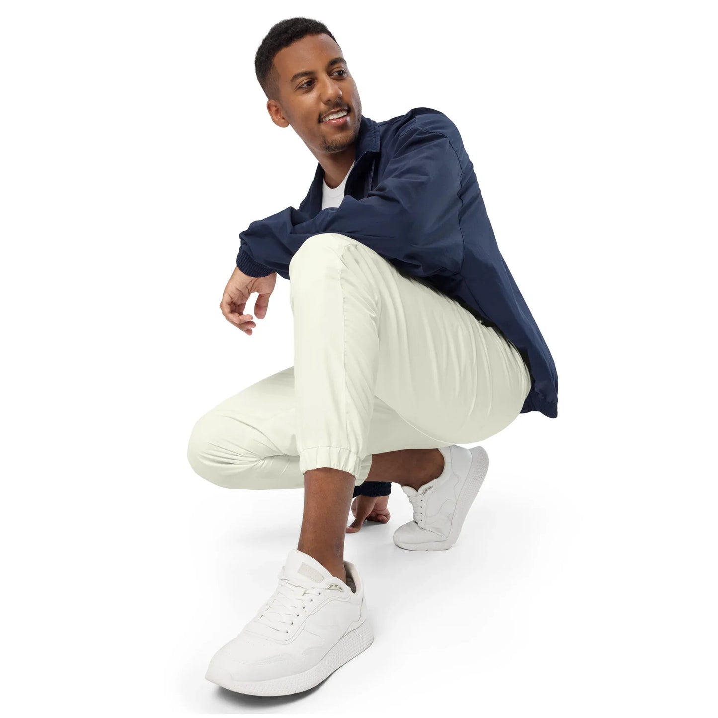 Unisex Track Pants Ivory - AwRans Clothing